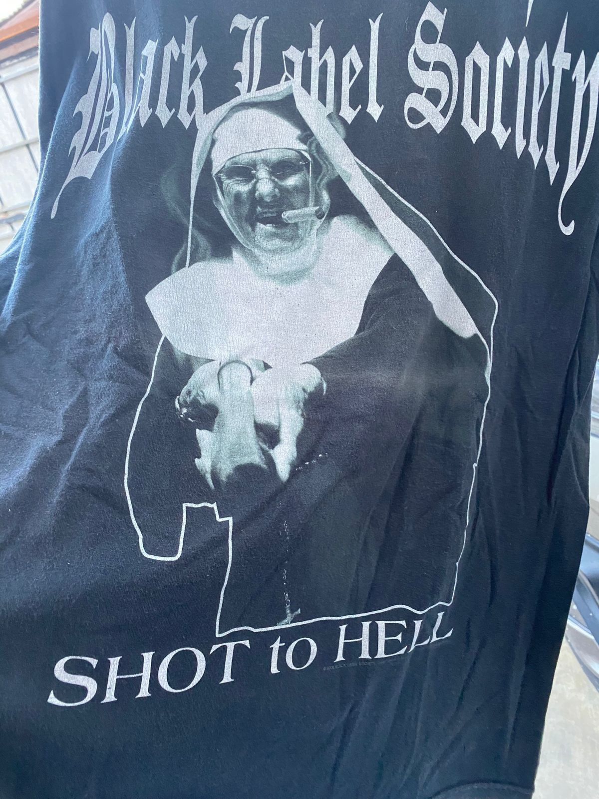 Band Tees × Hanes × Vintage 💸NEED GONE💸 vintage black label society sh0t to hell 2006 Size US M / EU 48-50 / 2 - 2 Thumbnail