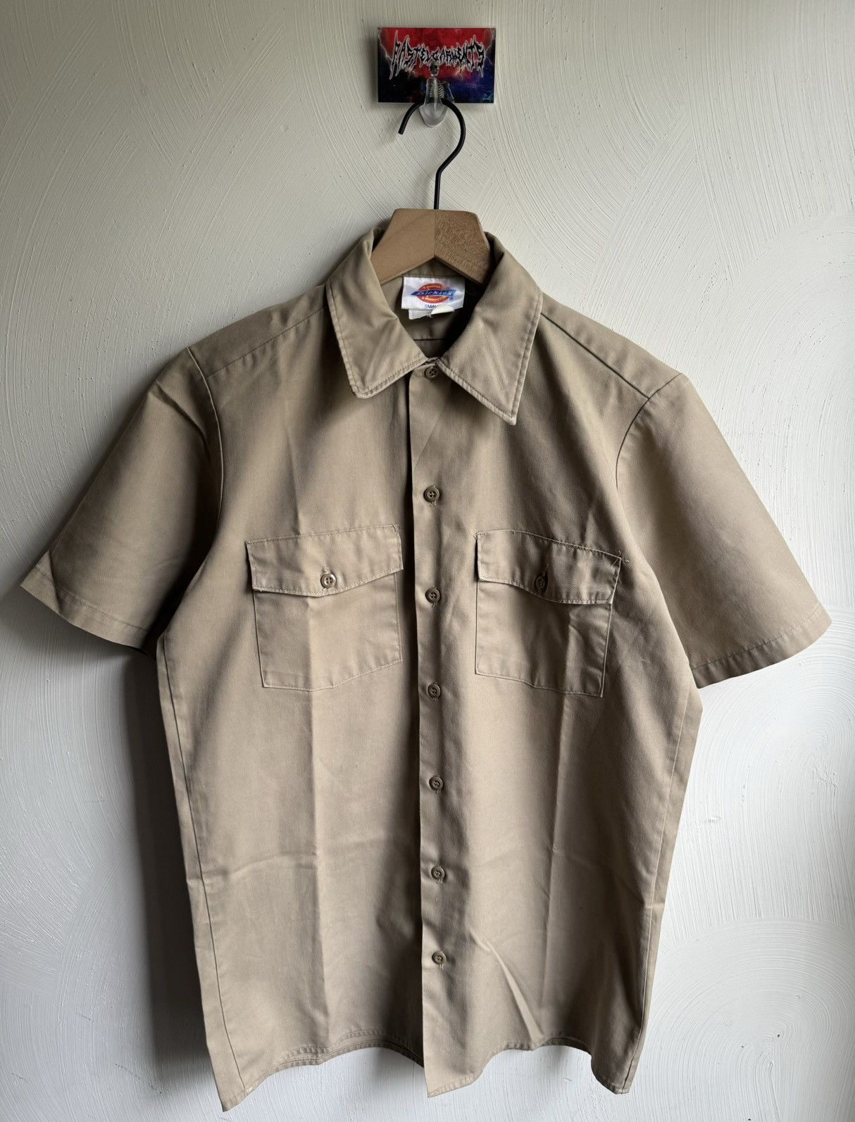 Dickies Vintage Dickies Work Shirt Tan Size US S / EU 44-46 / 1 - 1 Thumbnail