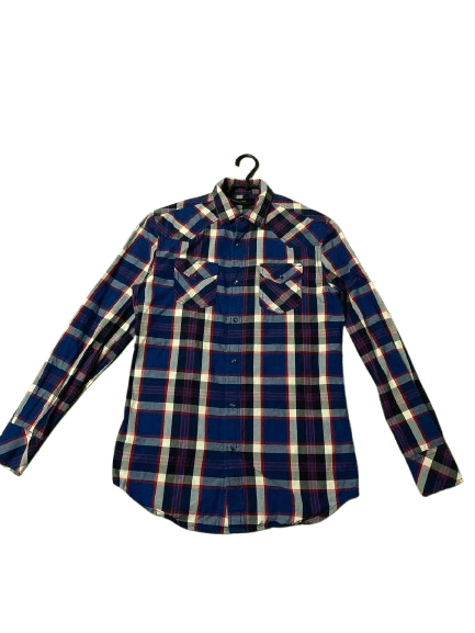 Diesel Vintage Diesel Checkered Button Up Shirt Size S Size US S / EU 44-46 / 1 - 1 Thumbnail