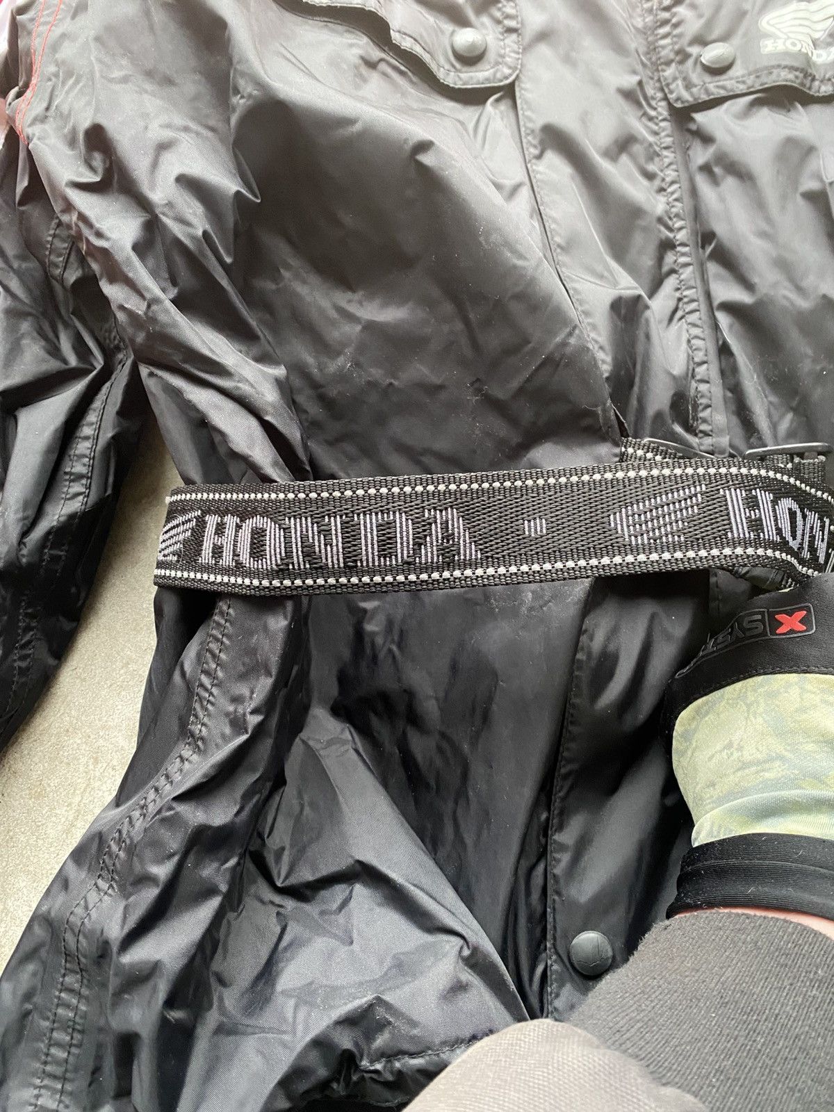 Honda Large Vintage Black, Red, and White Honda Sports Jacket Size US L / EU 52-54 / 3 - 2 Thumbnail