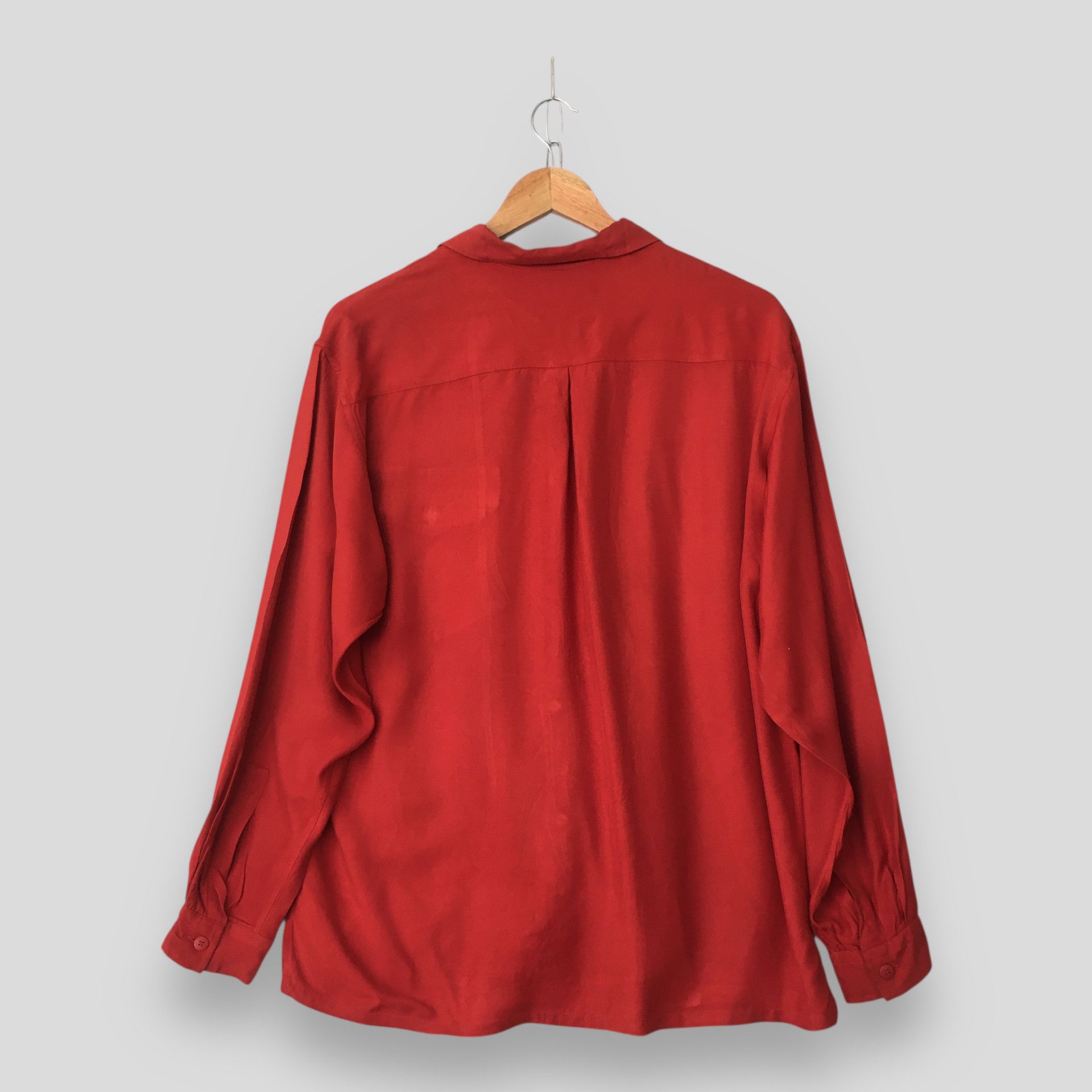 Isamu Katayama Backlash Vintage Isamu Men Japanese Brand Red Shirt Medium Size US M / EU 48-50 / 2 - 7 Thumbnail