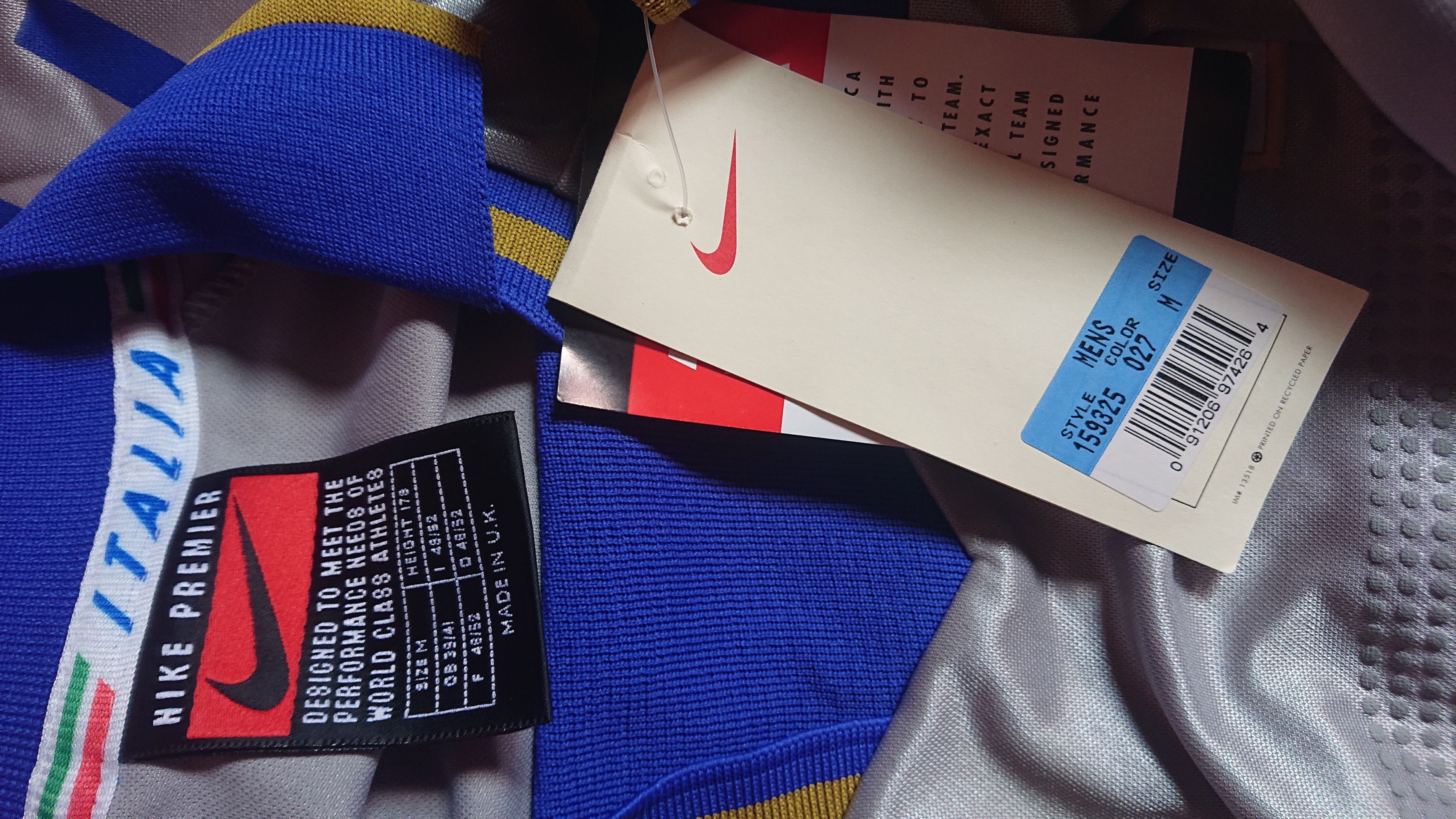 Nike × Vintage ITALY 1996 NIKE GOALKEEPER SHIRT BNWT MEDIUM + SHORT Size US M / EU 48-50 / 2 - 3 Thumbnail