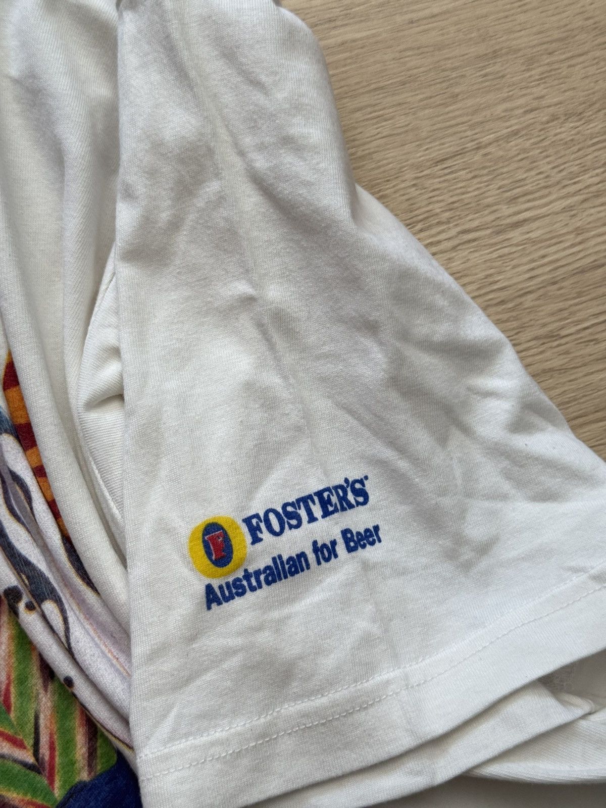 Man Made In Australia Vintage 90’s Fosters Beer Australia Surf y2k T-Shirt Size US XL / EU 56 / 4 - 4 Thumbnail