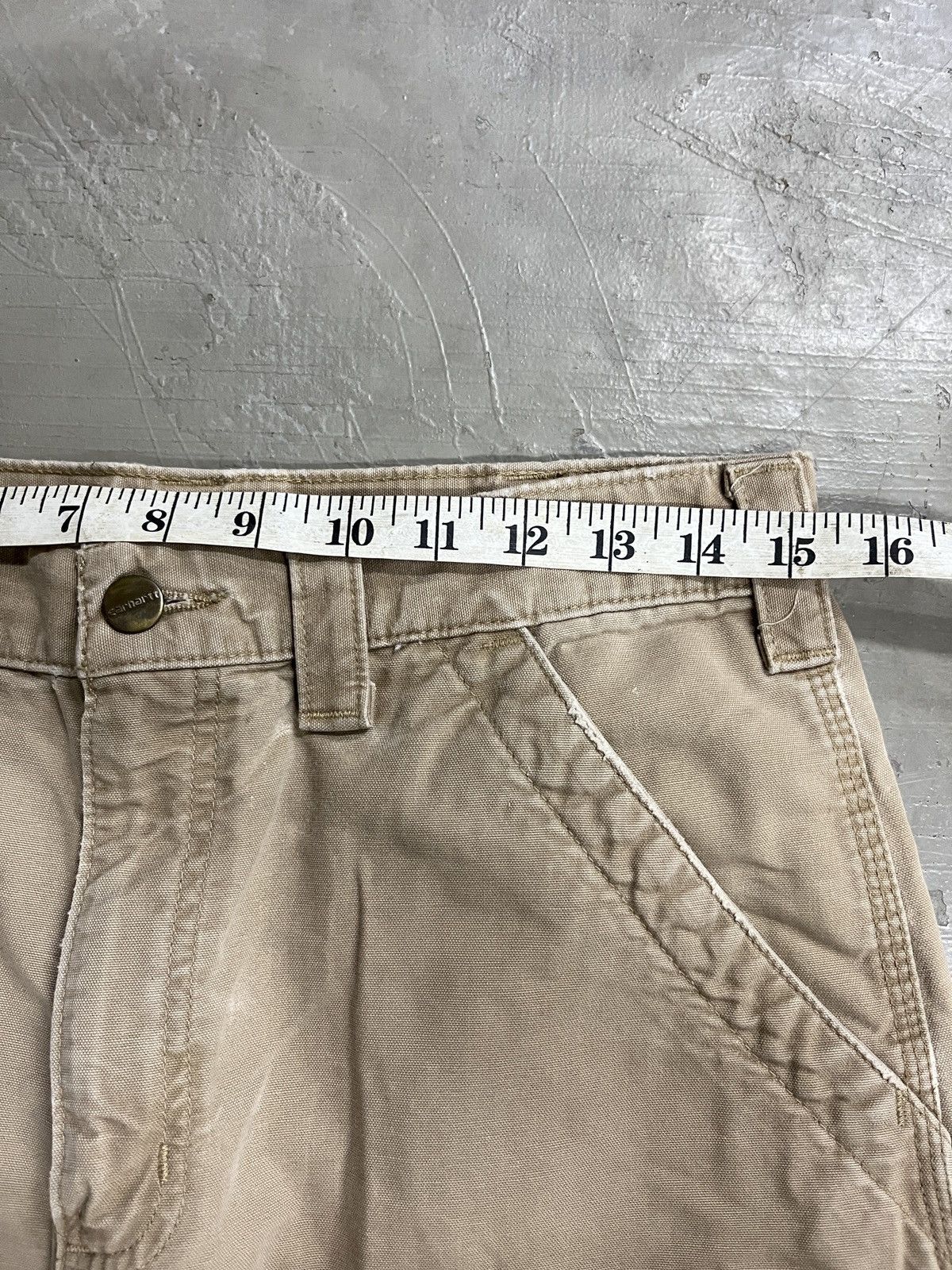 Carhartt CRAZY Carhartt Distressed Carpenter Pants Size US 30 / EU 46 - 7 Thumbnail