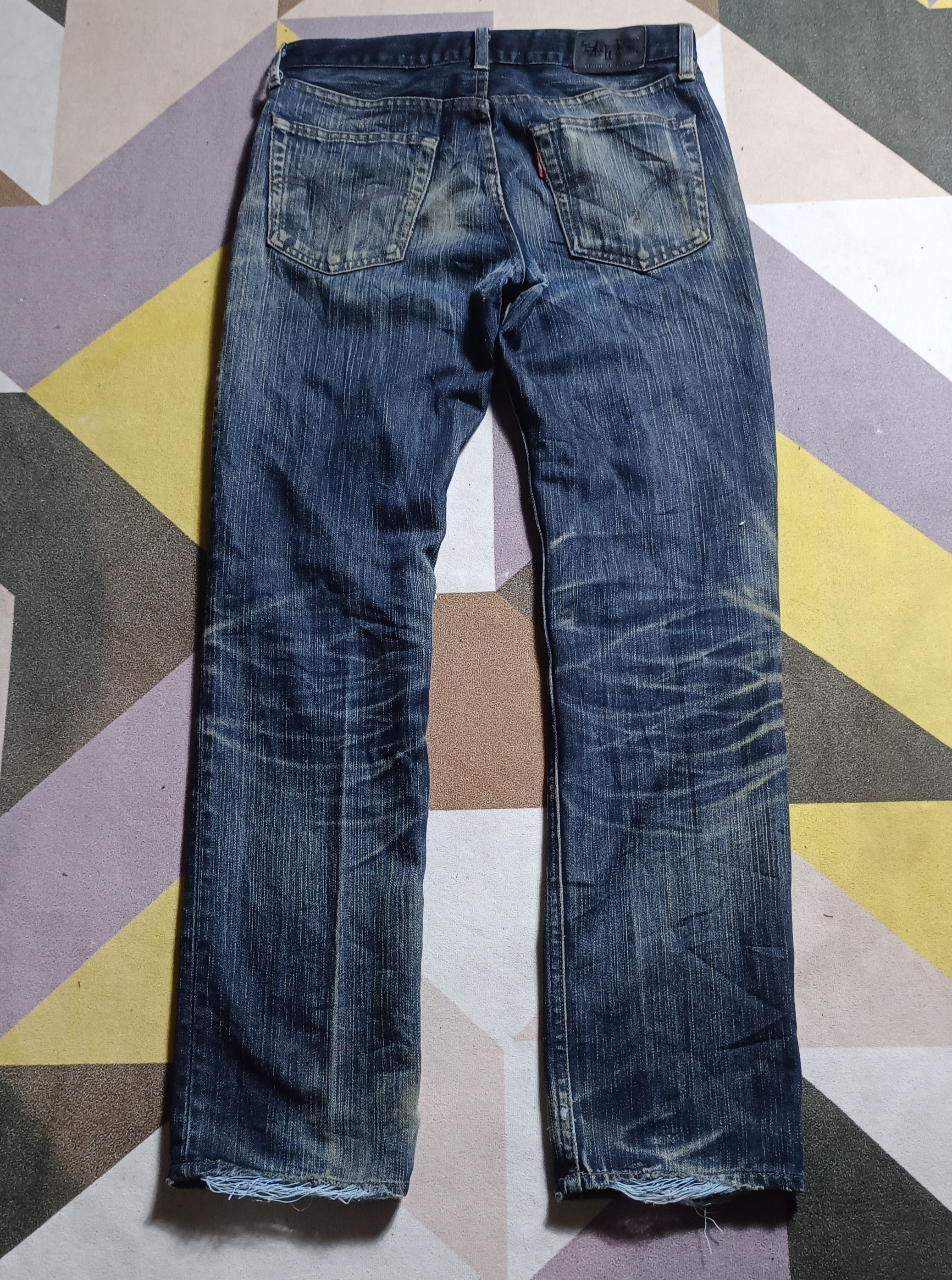 Levi's Vintage 90s💥 Levi's Premium Red Tab Button 109 Size US 30 / EU 46 - 4 Thumbnail