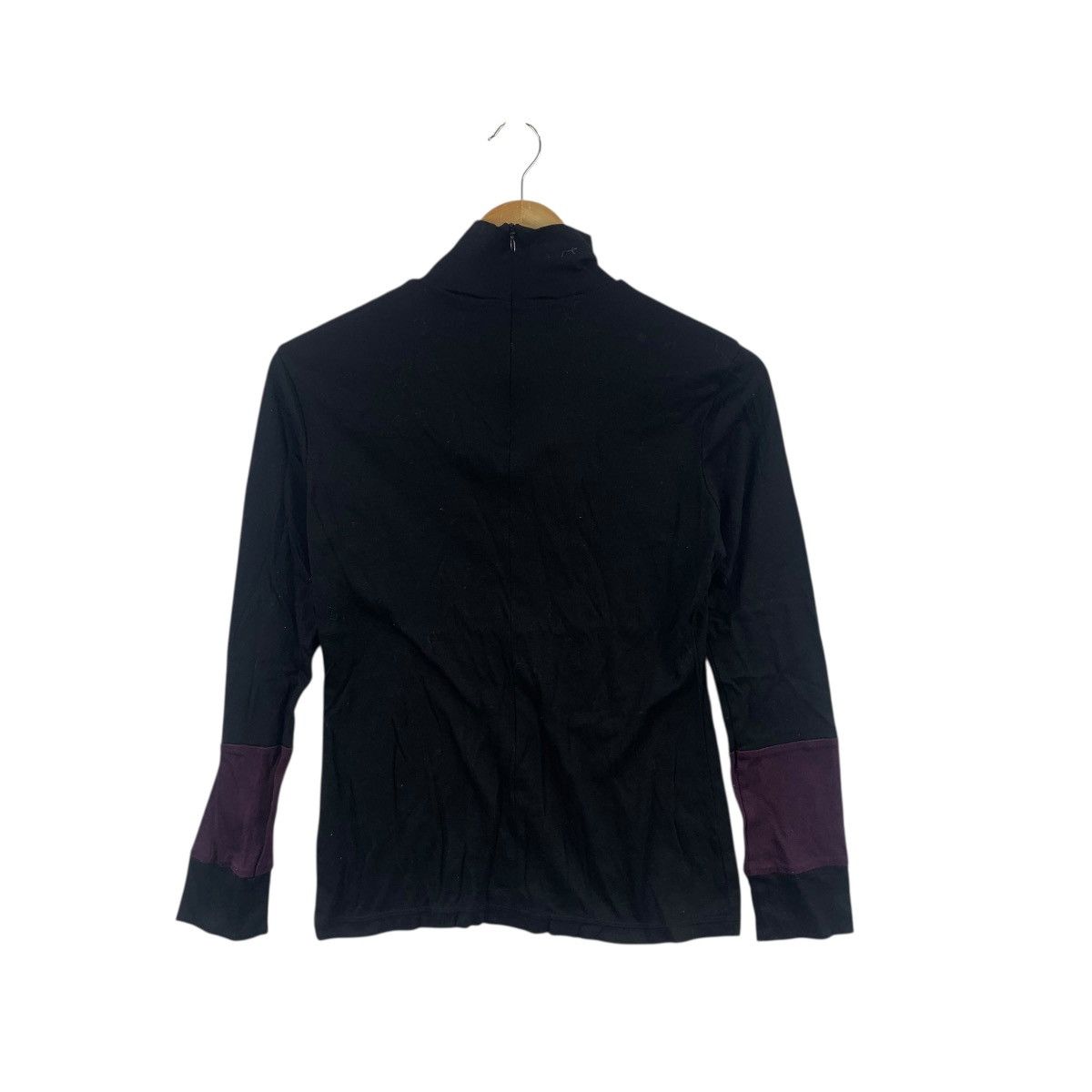 Paul Smith Vintage PAUL SMITH LONDON Patchwork Sleeve Sweater Tee Shirt Size S / US 4 / IT 40 - 3 Thumbnail