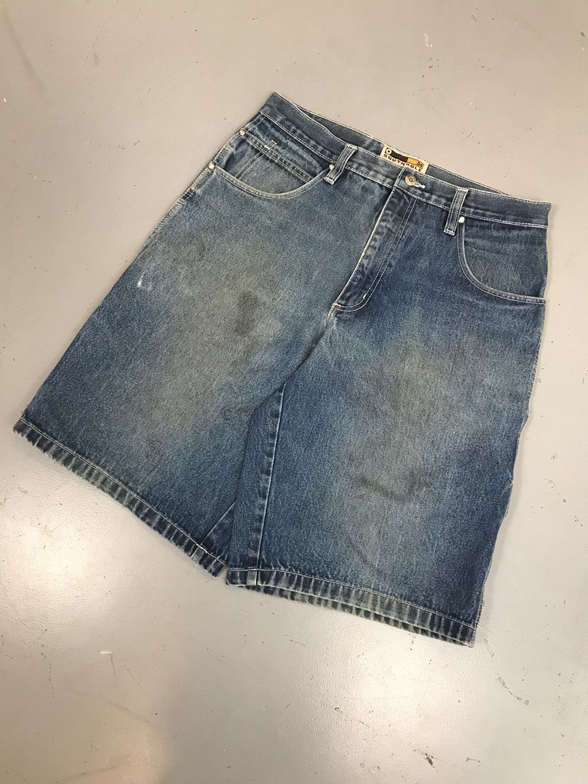 Southpole × Vintage Vintage Southpole embroidery denim short Size US 34 / EU 50 - 3 Thumbnail