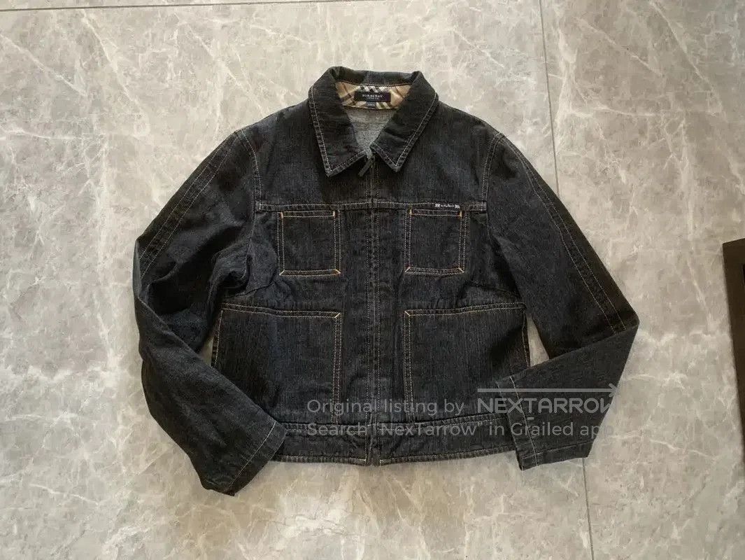 Burberry Burberry Black Cotton Women's Jacket. Size XS / US 0-2 / IT 36-38 - 1 Thumbnail