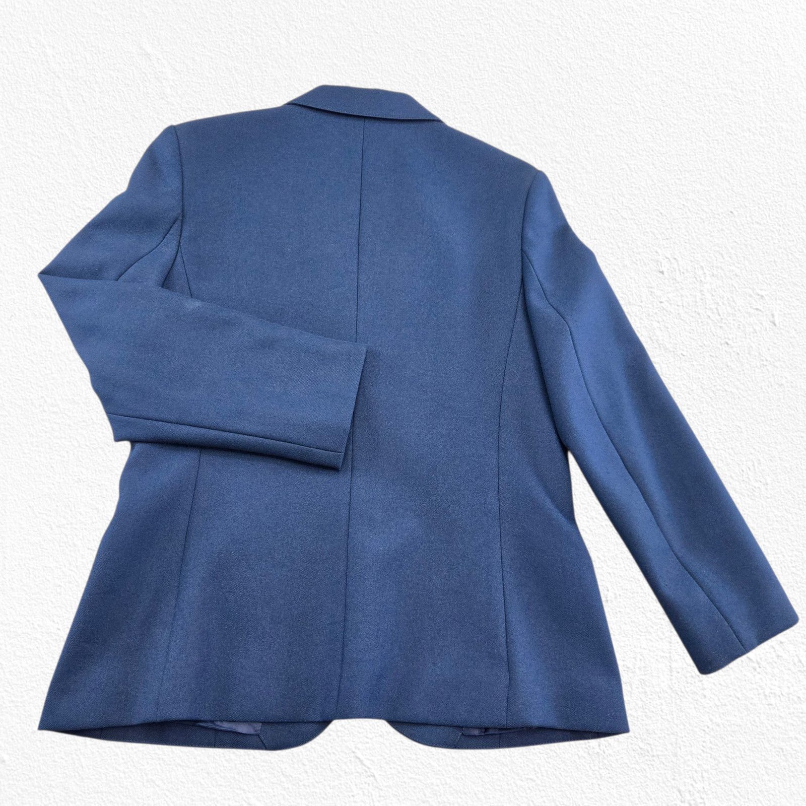Vintage Vintage Haberdashery Navy Wool Blend Classic Blazer Size 10 Size L / US 10 / IT 46 - 10 Thumbnail