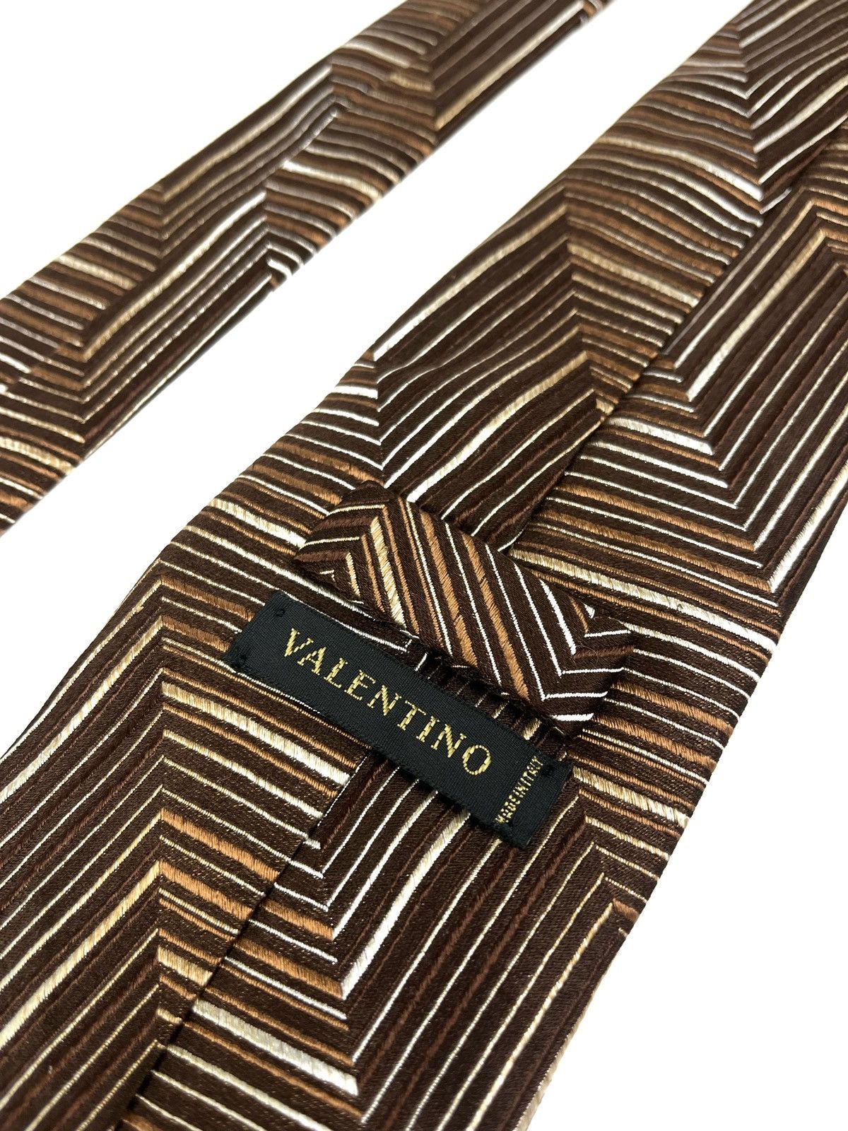 Valentino Valentino tie 100% silk formal style cravatte Size ONE SIZE - 5 Thumbnail
