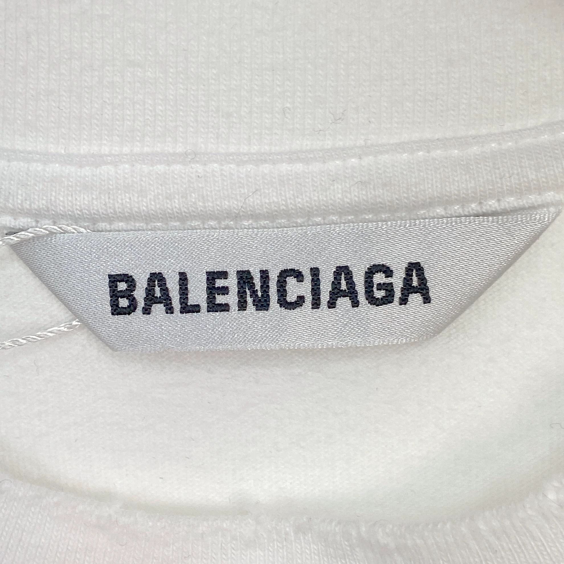 Balenciaga Balenciaga logo print short tee M 5815 Size US M / EU 48-50 / 2 - 7 Thumbnail