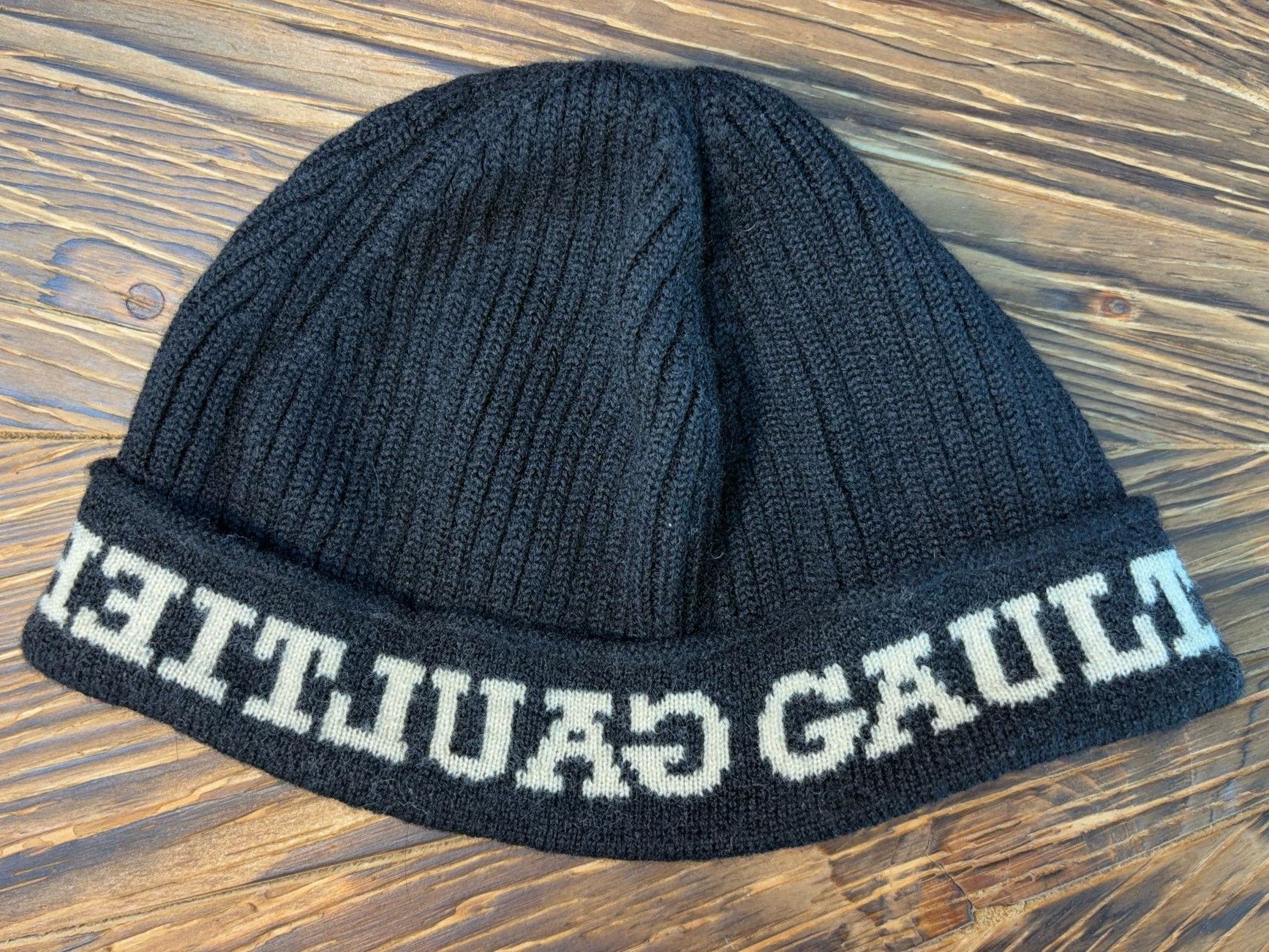 Jean Paul Gaultier Jean Paul Gaultier 90s Logo Beanie Size ONE SIZE - 1 Thumbnail