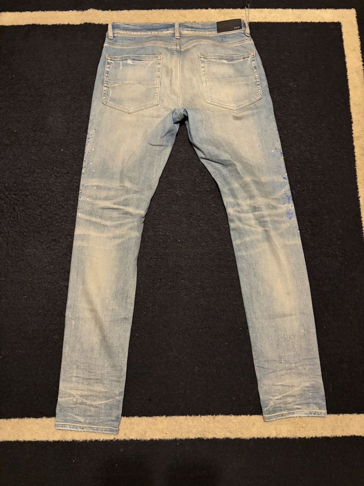Amiri Amiri Crystal Paiter Jeans Clay Indigo Size US 34 / EU 50 - 3 Thumbnail