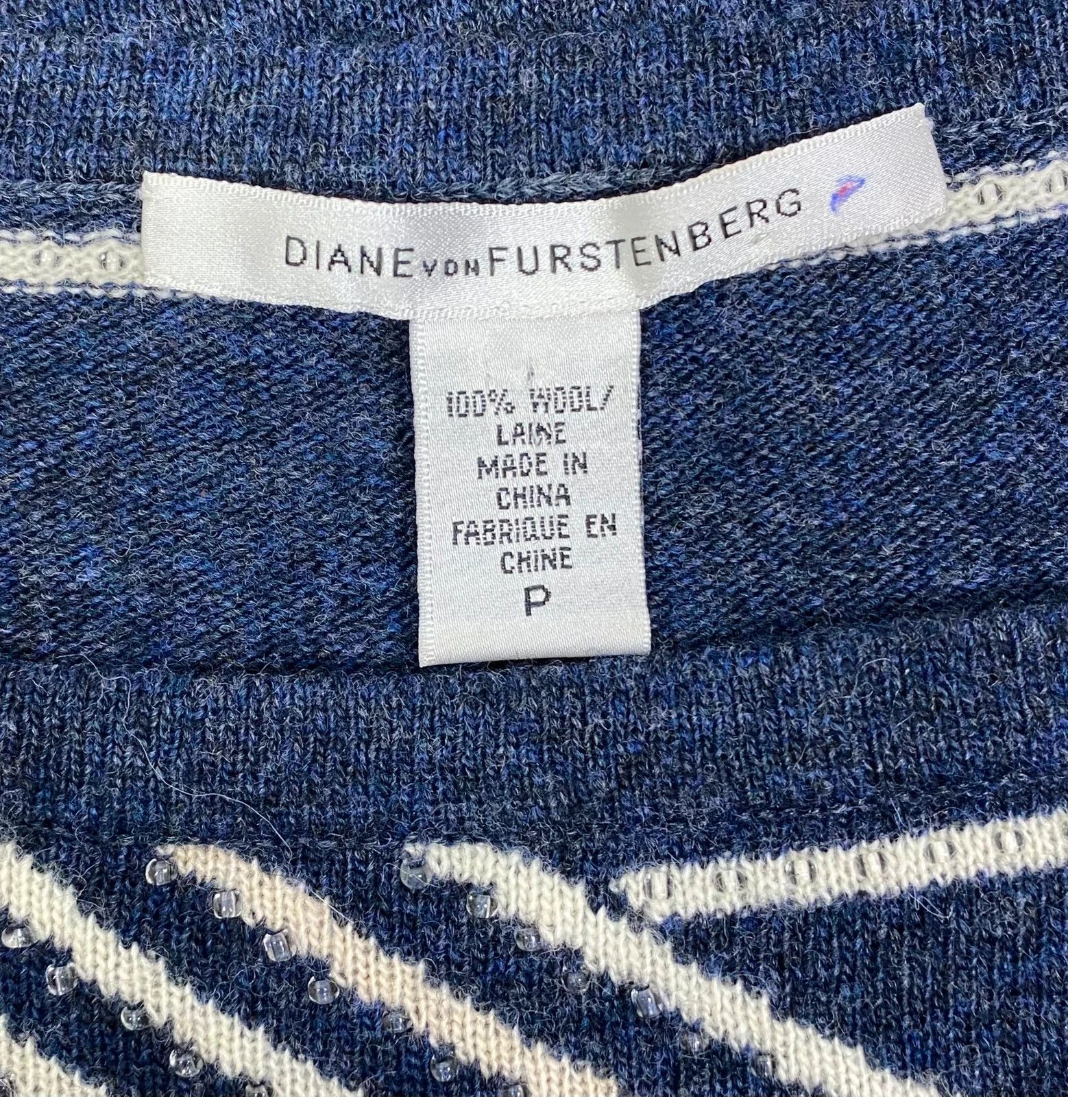 Diane von Furstenberg Diane Von Furstenberg Lana Wool Dress Bodycon Midi size S Size S / US 4 / IT 40 - 8 Thumbnail