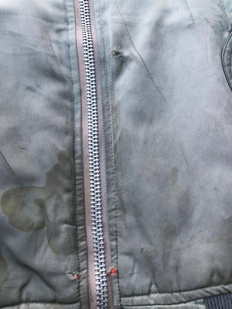 Vintage Vintage Military Reversible Bomber Jacket Distressed Size US L / EU 52-54 / 3 - 8 Thumbnail