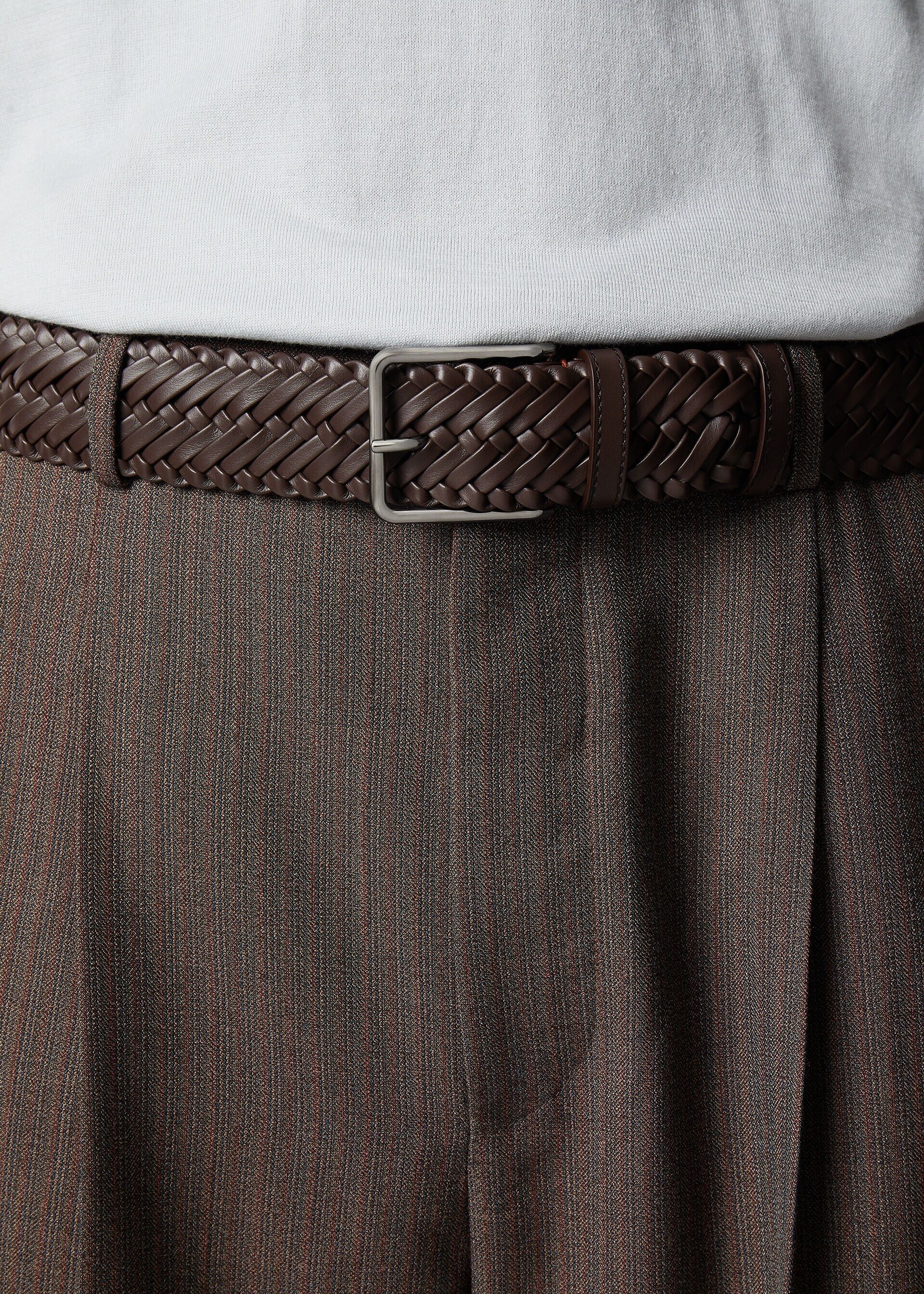 Loro Piana os11x0426 FAR1382 Size: OS / Mayfair Belt in Pecora Nera Size ONE SIZE - 3 Thumbnail