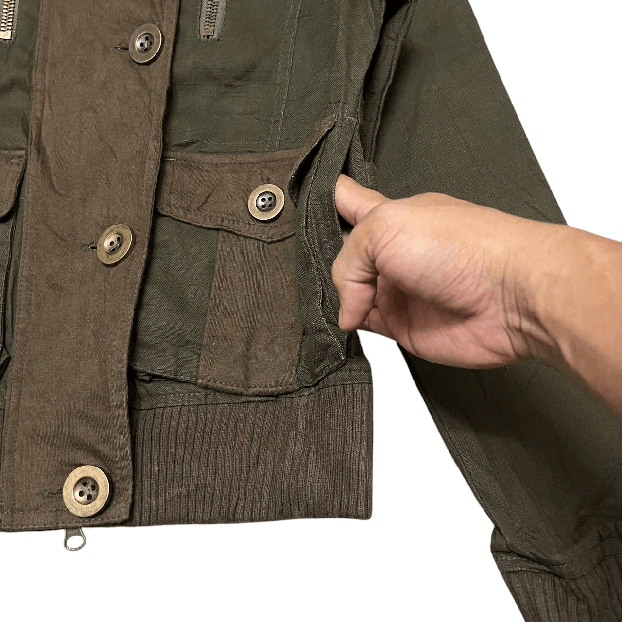 Japanese Brand Back Number Bono Military Jacket lgb ifsixwasnine style Size M / US 6-8 / IT 42-44 - 8 Thumbnail