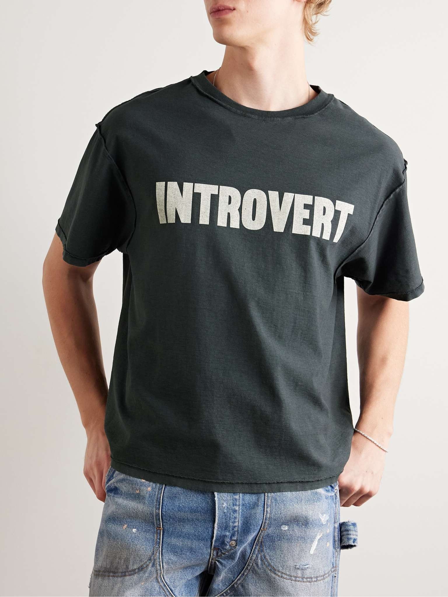 Gallery Dept. o1mle0326 Intro Extro Reversible Tee Shirt in Black Size US L / EU 52-54 / 3 - 5 Thumbnail