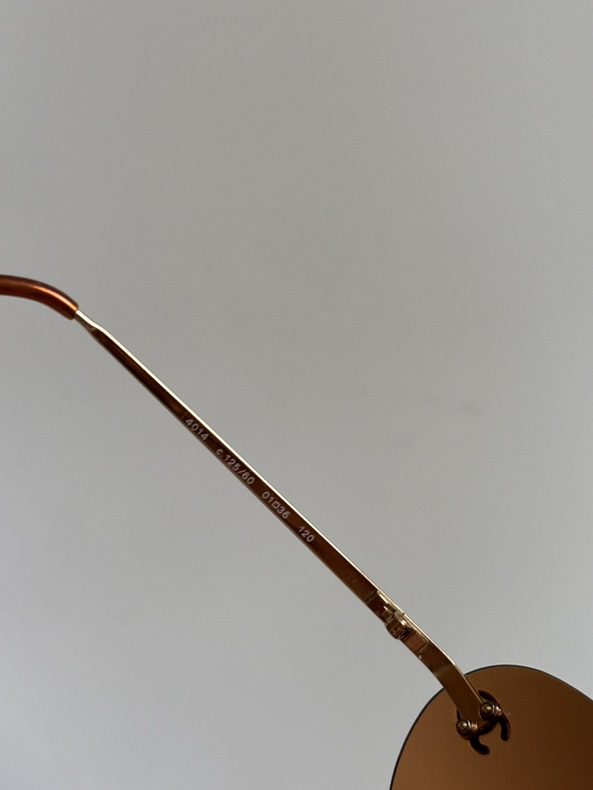 Chanel × Vintage CHANEL Sunglasses 4014 Rimless Rhinestone Vintage 4017 Size ONE SIZE - 6 Thumbnail