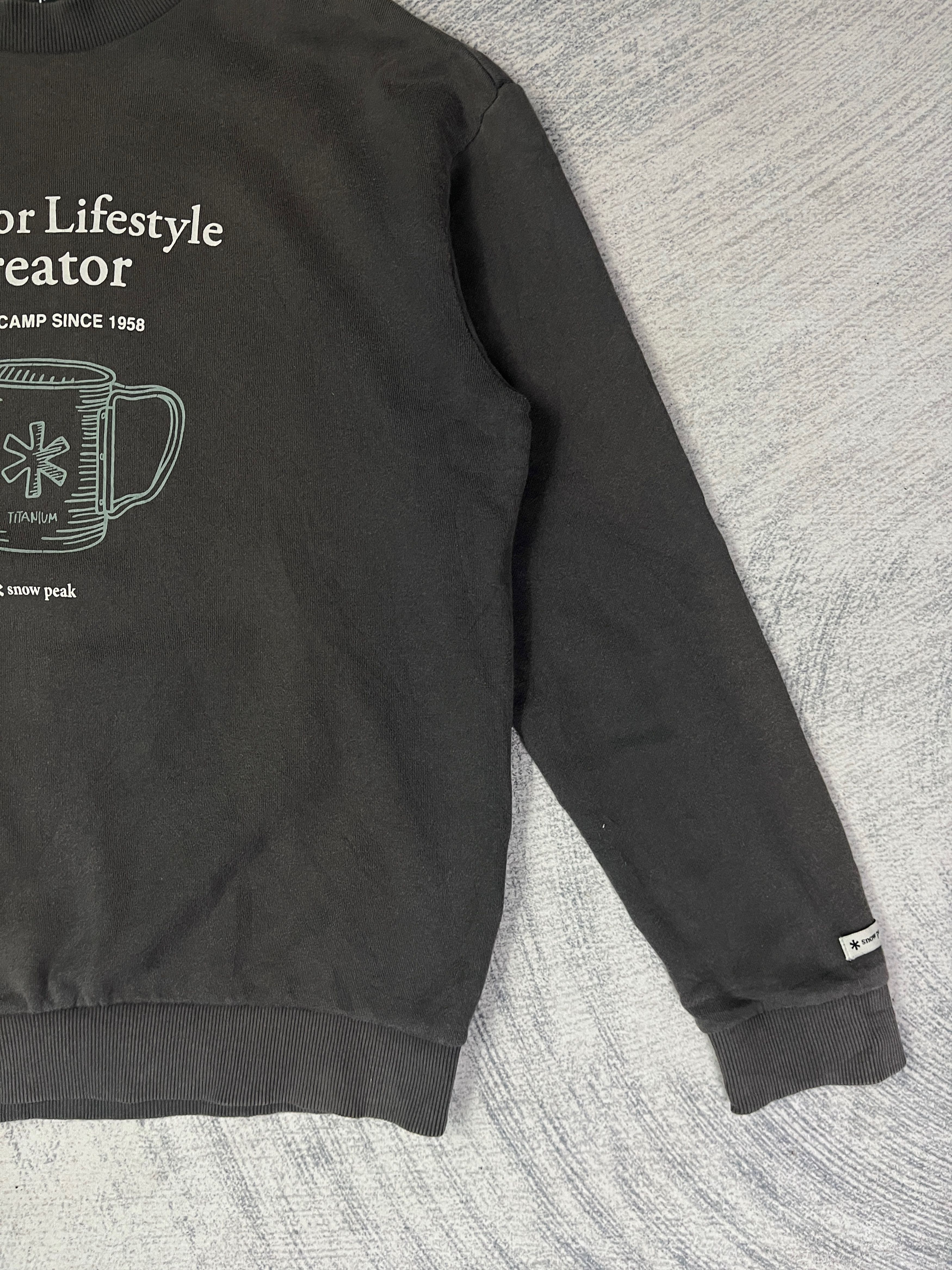 Snow Peak Snow Peak Outdoor Lifestyle Sweatshirt Size US S / EU 44-46 / 1 - 5 Thumbnail