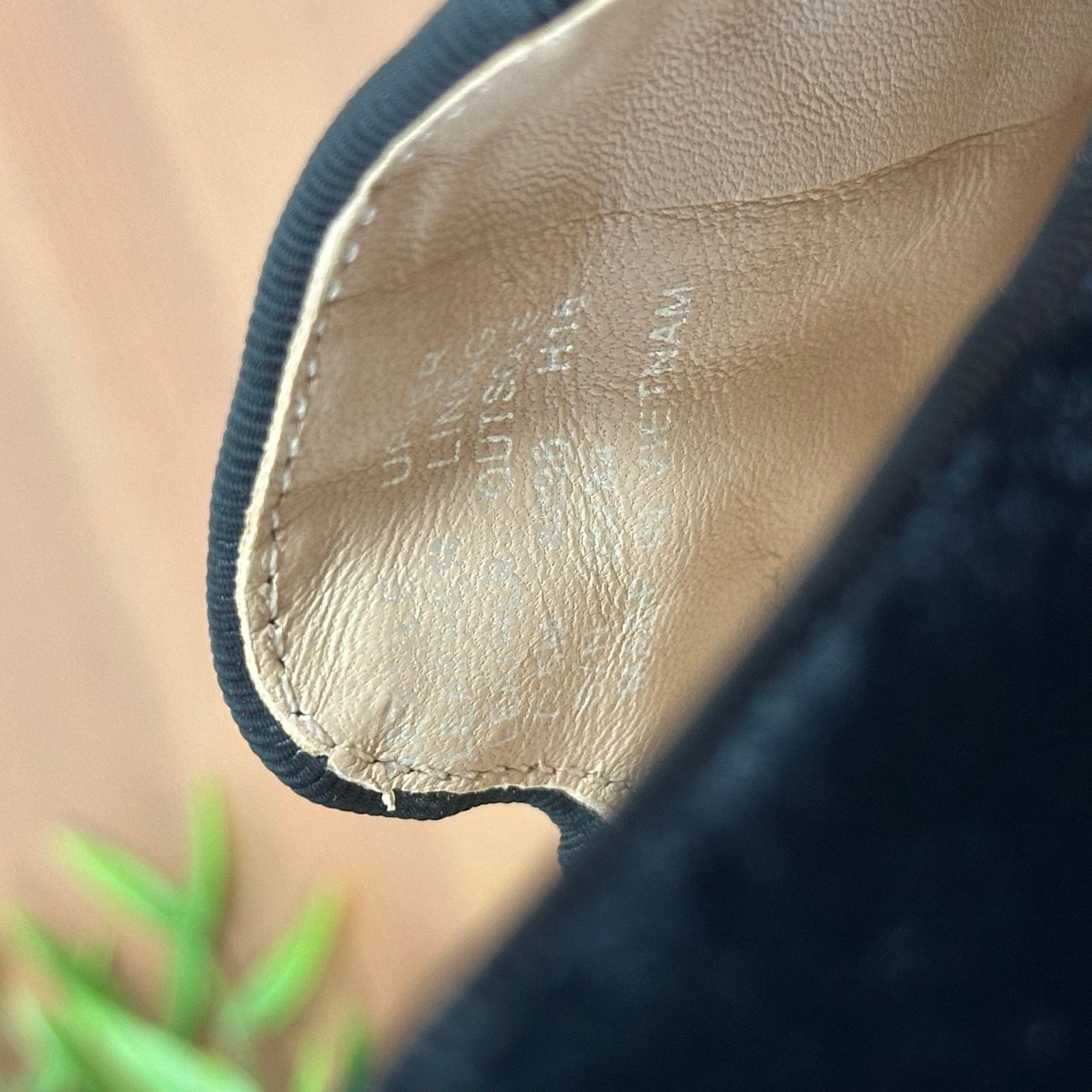 Tory Burch Tory Burch Embellished Peace Smocking Flats Black Velvet Size US 7.5 / IT 37.5 - 8 Thumbnail