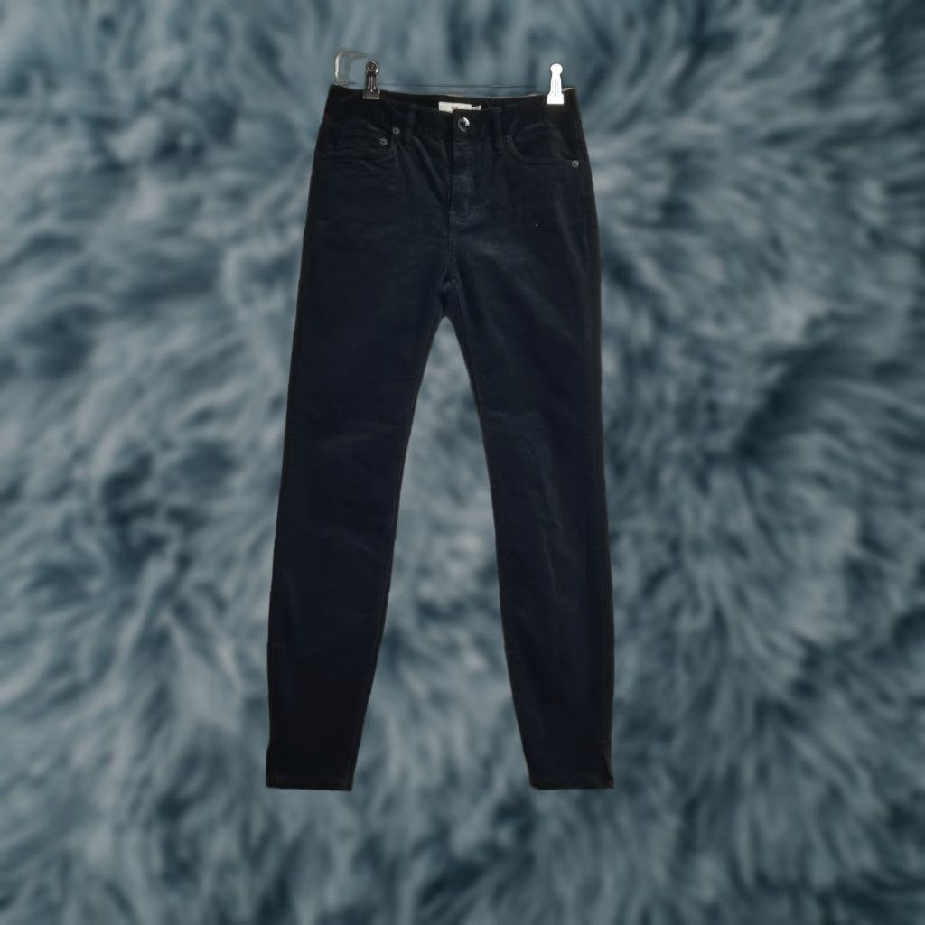 Vineyard Vines VINEYARD VINES Womens Jeans Size 0 Blue Skinny Corduroy Size 28" / US 6 / IT 42 - 1 Thumbnail