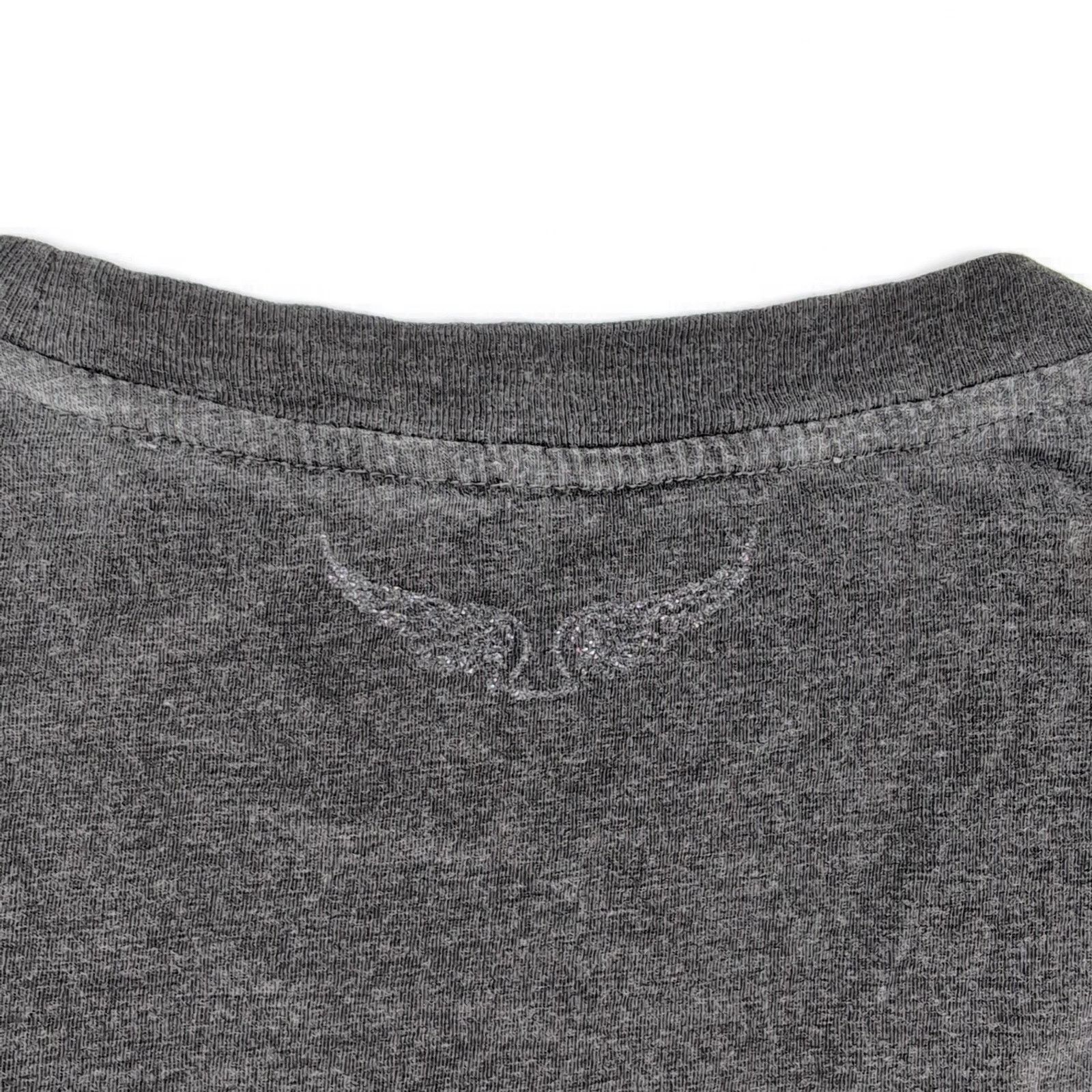 Zadig & Voltaire Zadig & Voltaire Tiny Slub Overdyed T-Shirt - Size S - NWOT Size S / US 4 / IT 40 - 5 Thumbnail