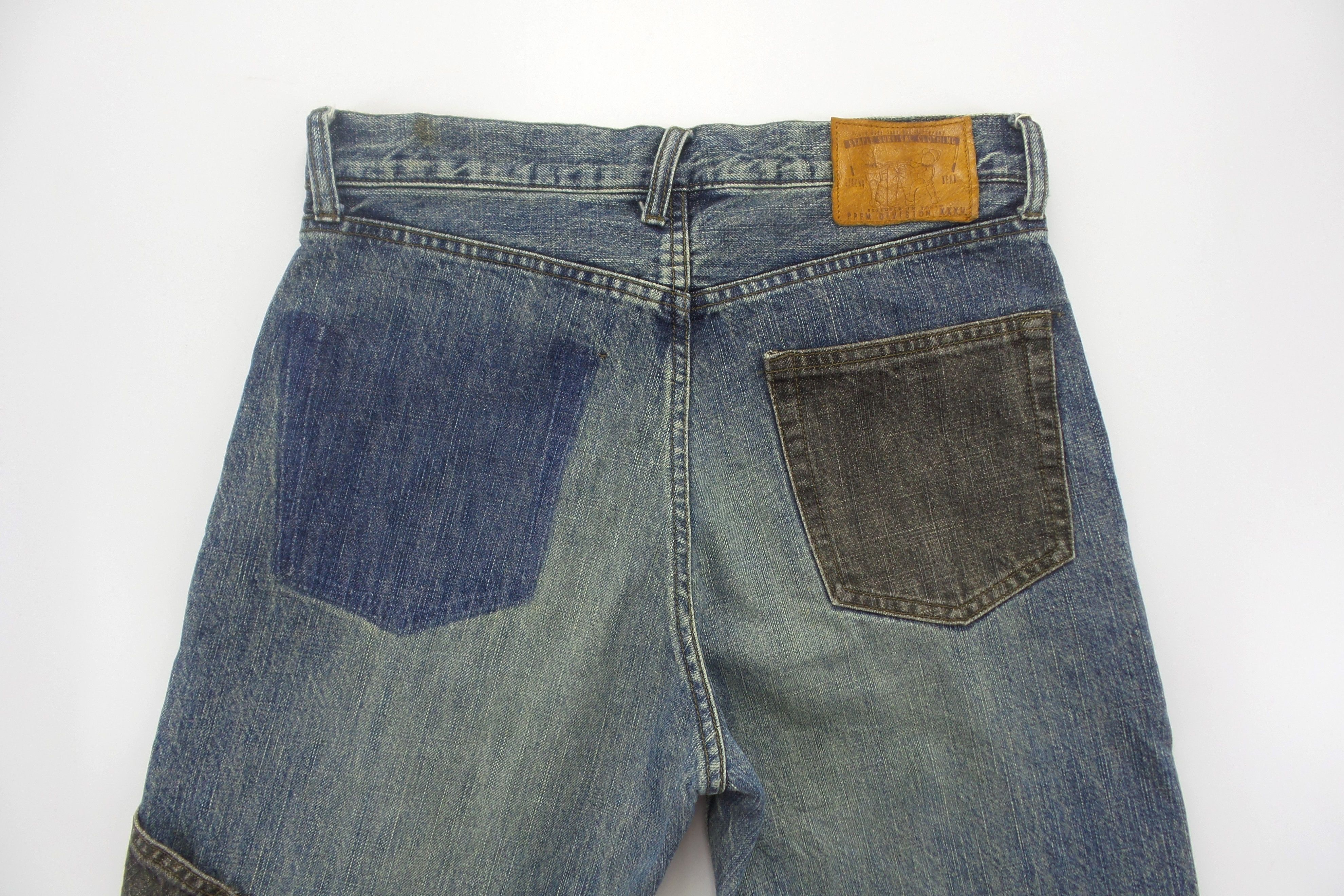 PPFM PPFM Reconstructed Denim Patchwork Jeans W31xL39 Size US 31 - 9 Thumbnail