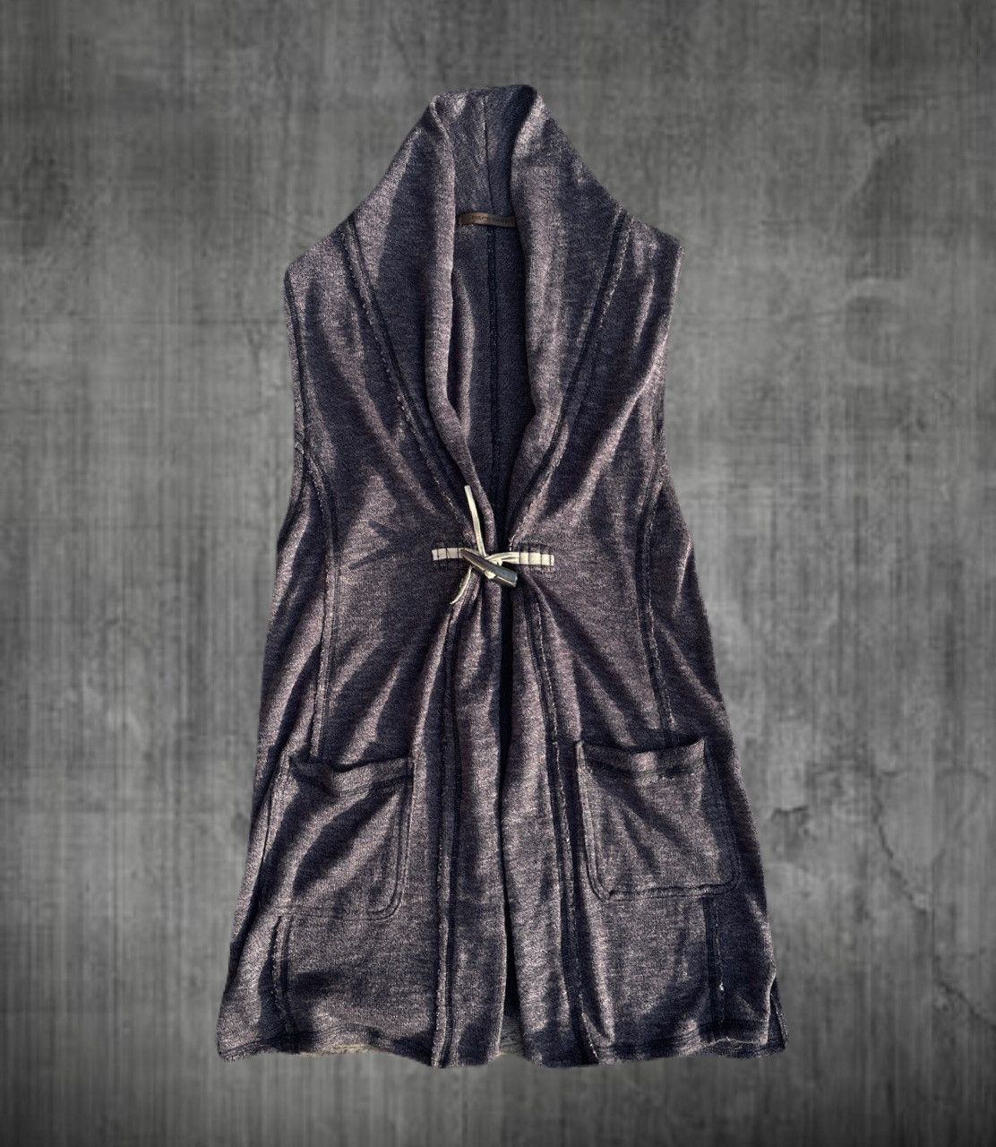 If Six Was Nine 2000s Japanese archive Vkei Sleeve-less Cardigan Y2K Gyaruo Size US S / EU 44-46 / 1 - 1 Thumbnail