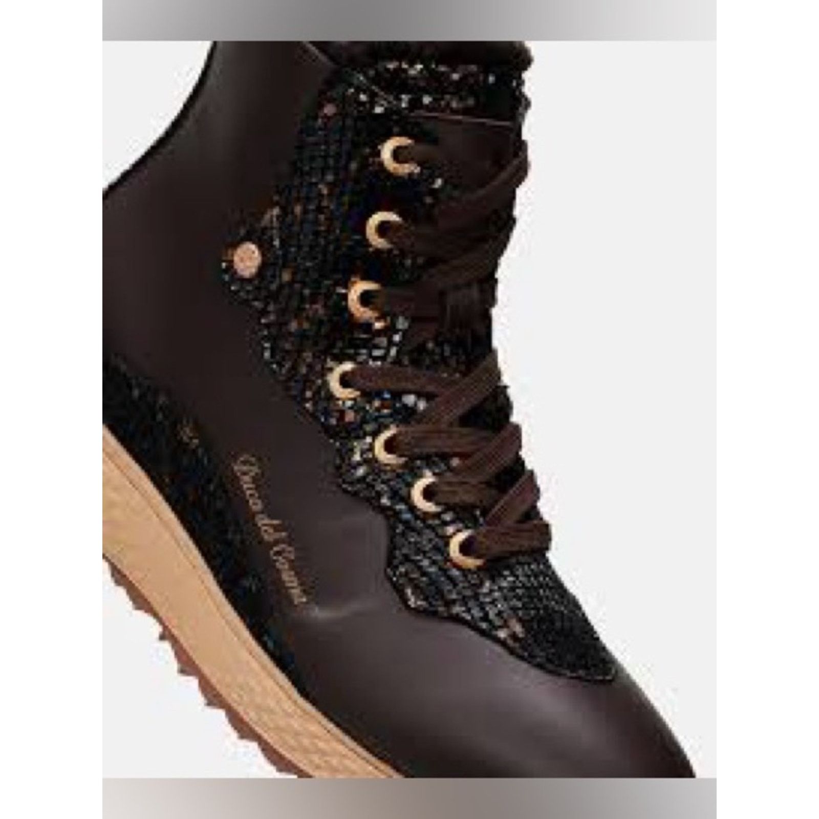 Other DUCA DEL COSMA Sonesta Women's Brown Golf Shoes RETAIL $249 Size US 7.5 / IT 37.5 - 2 Thumbnail
