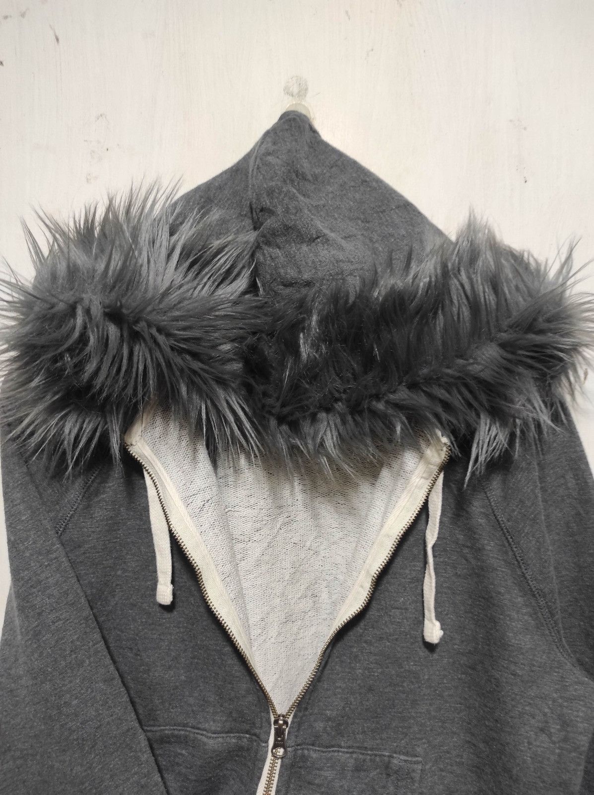 Muji Muji double Zip fur hoodie LGB style Size US S / EU 44-46 / 1 - 3 Thumbnail