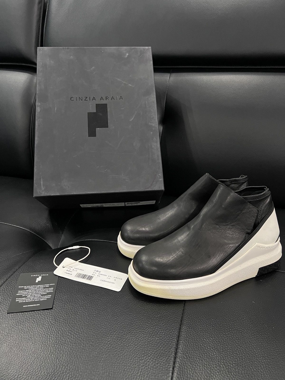 Cinzia Araia Cinzia Araia Platform Slip-On Sneakers Size US 6 / IT 36 - 1 Thumbnail