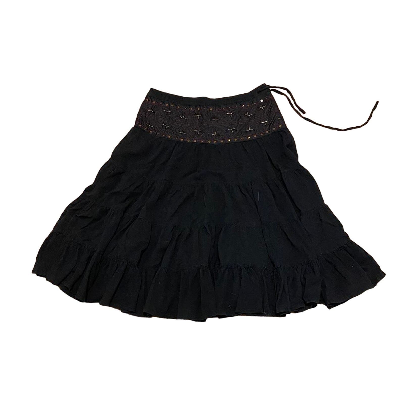 Other Y2k grunge fairy black skirt Size 36" / US 14 / IT 50 - 1 Thumbnail