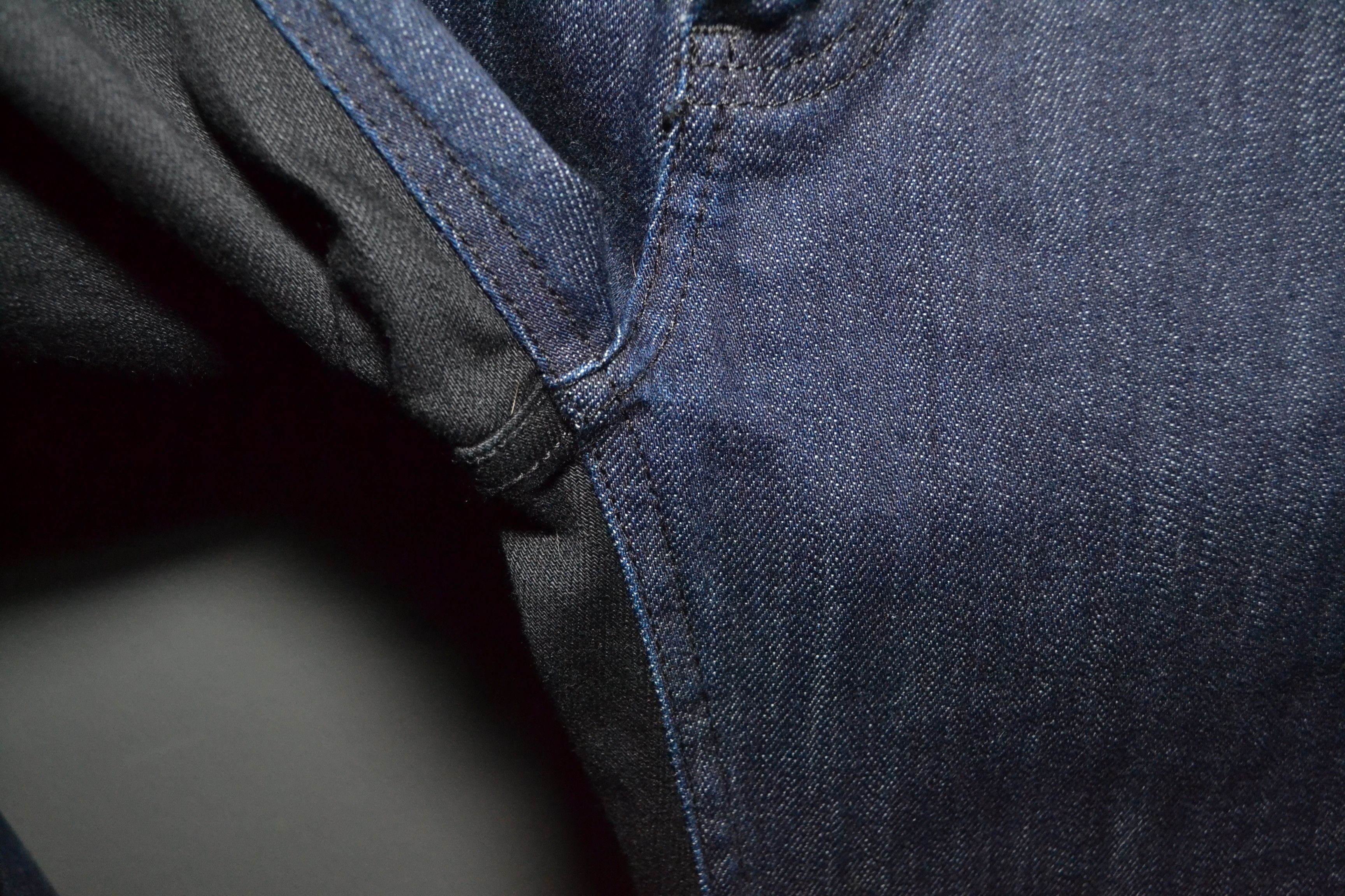 Naked & Famous Naked & Famous Power Stretch Indigo Black Denim Skinny 25 Size 25" / US 0 / IT 36 - 6 Thumbnail