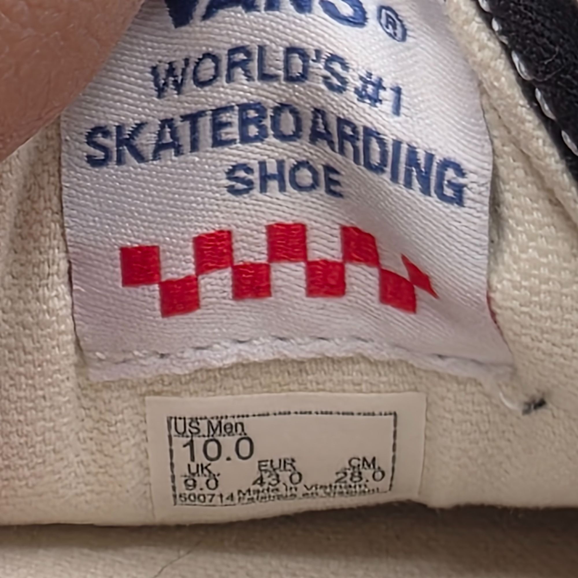 Vans Vans Old Skool Mens Size 10 Black White Shoes Skate Casual W Size US 10 / EU 43 - 6 Thumbnail