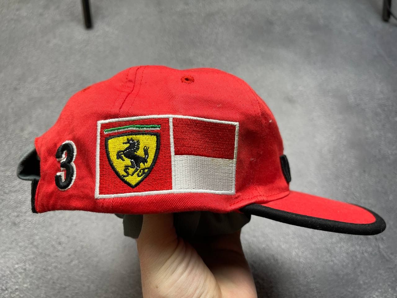 Ferrari Vintage Ferrari F1 Michael Schumacher Dekra Cap Hat Size ONE SIZE - 4 Thumbnail