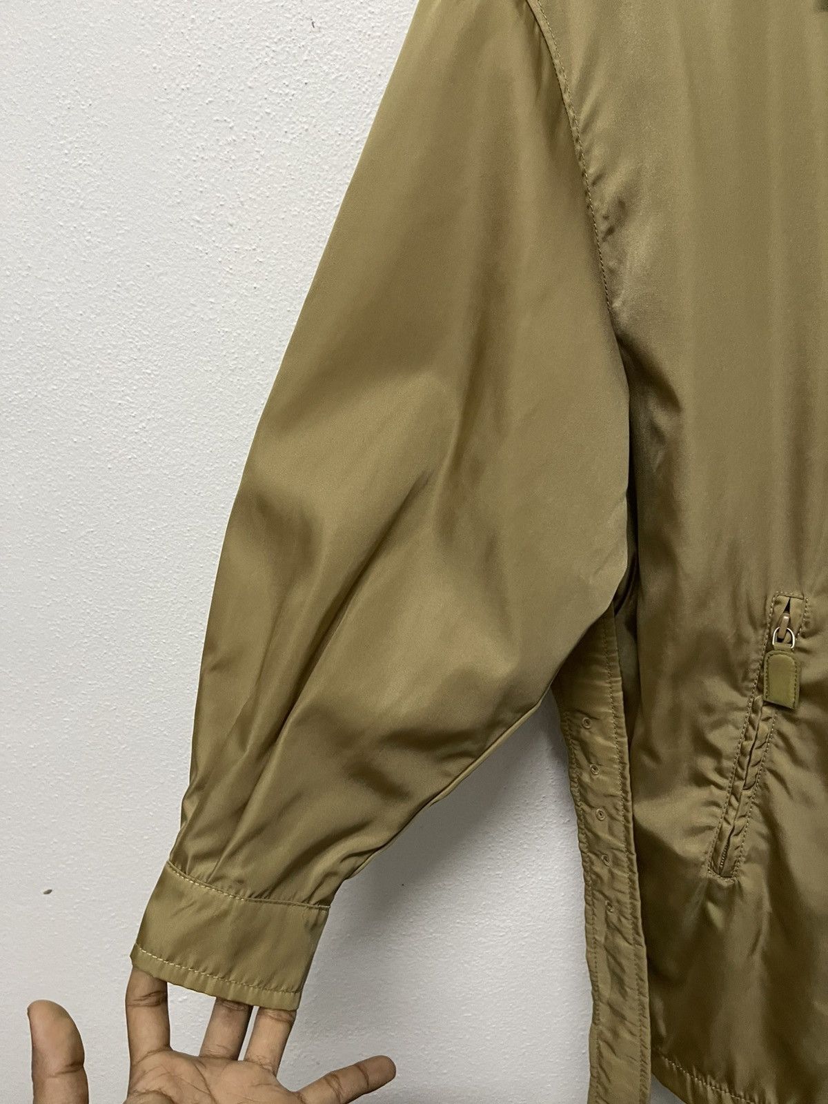Prada SS99 PRADA MILANO NYLON TRENCH COAT SUN FADED Size M / US 6-8 / IT 42-44 - 7 Thumbnail