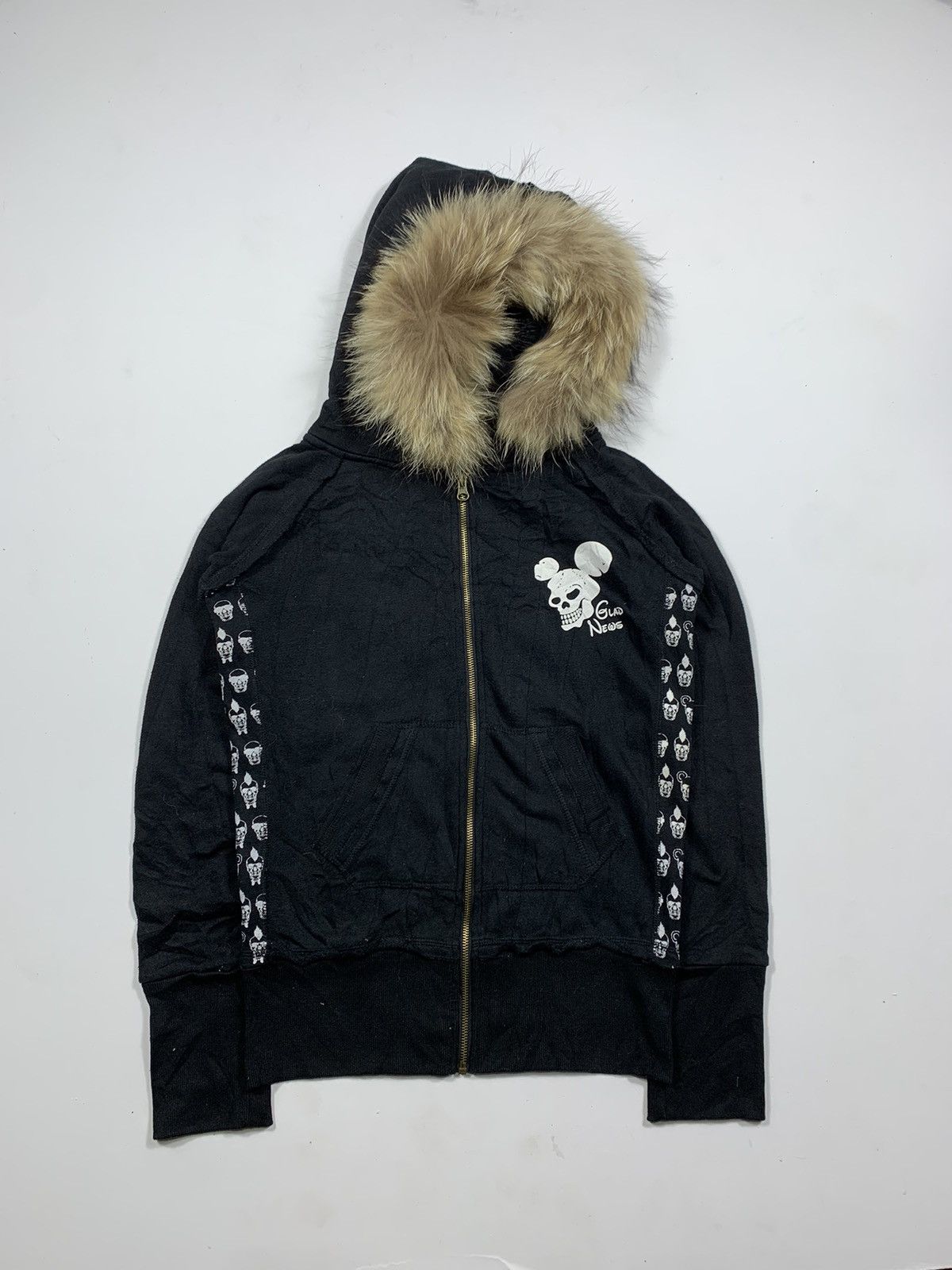 Hysteric Glamour × If Six Was Nine × Japanese Brand Crazy Faux fur hoodie Gland News ifsxstyle lgbstyle Size US M / EU 48-50 / 2 - 1 Thumbnail