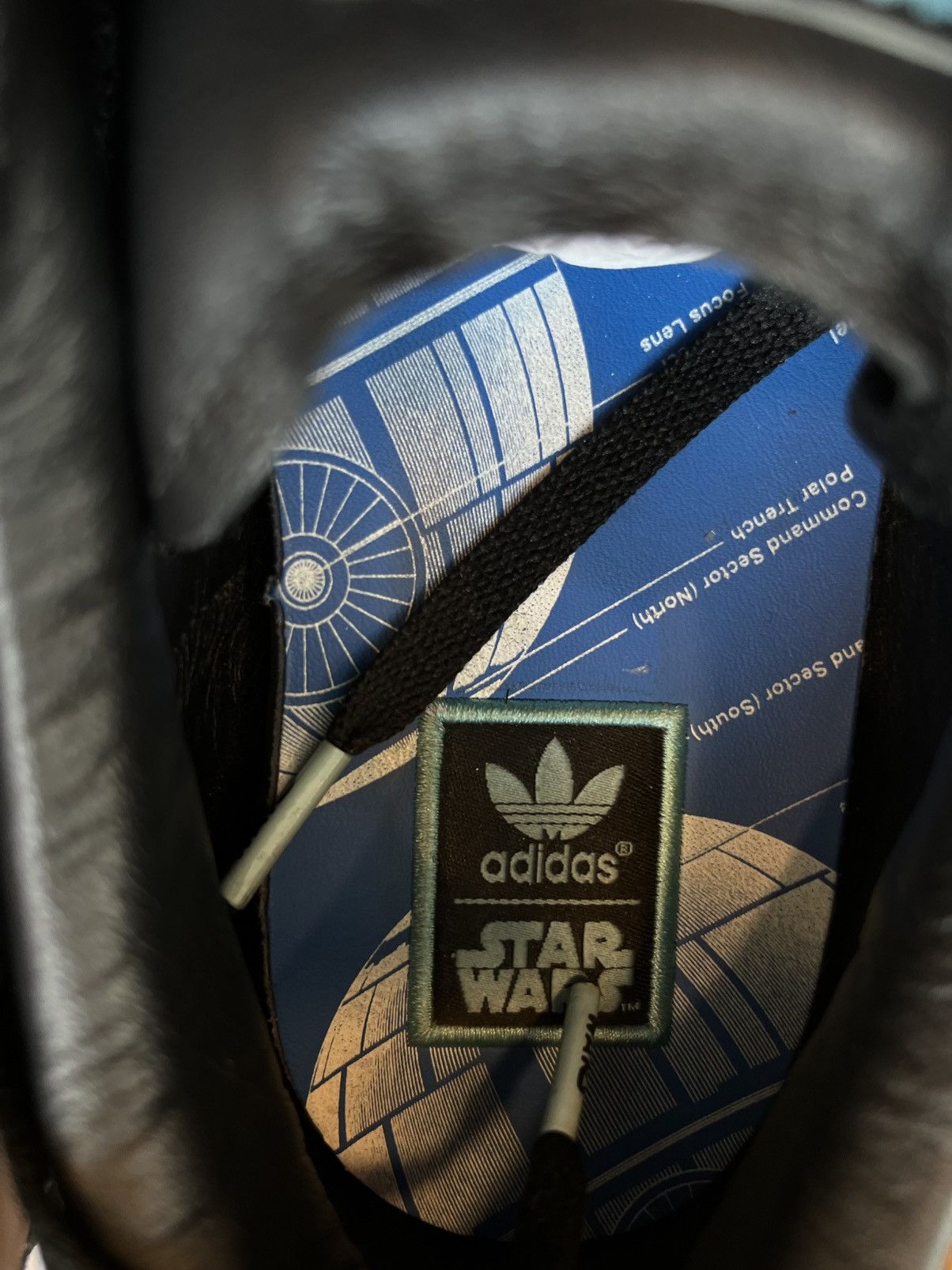 Adidas × Star Wars Adidas x Star Wars Death Star Superstars Black Size12 Collab Size US 12 / EU 45 - 6 Thumbnail