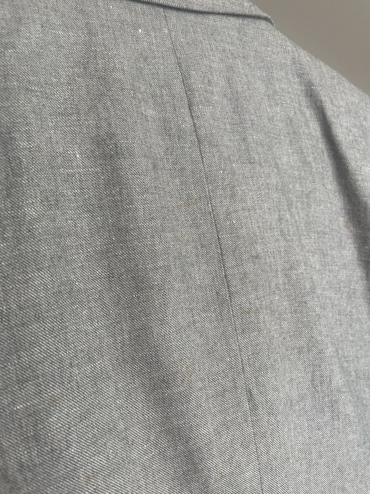 Reiss Grey Reiss suite, cotton-linen Size 36R - 4 Thumbnail