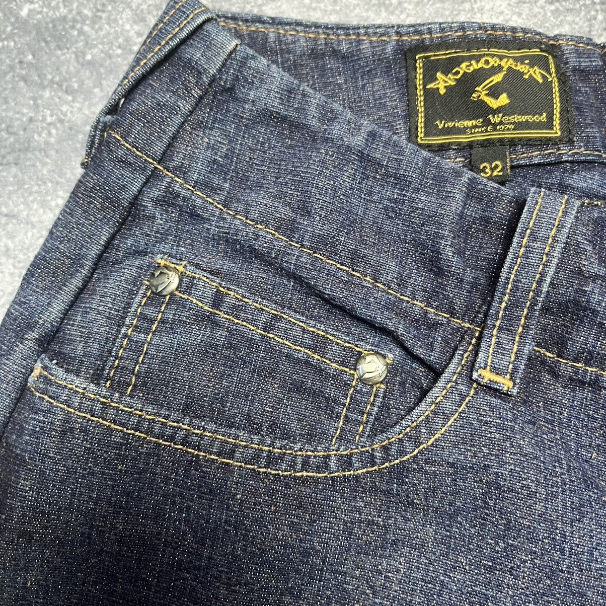 Vivienne Westwood Vivienne Westwood Anglomania Vintage Luxury Y2K Denim Jeans Size 32" / US 10 / IT 46 - 10 Thumbnail