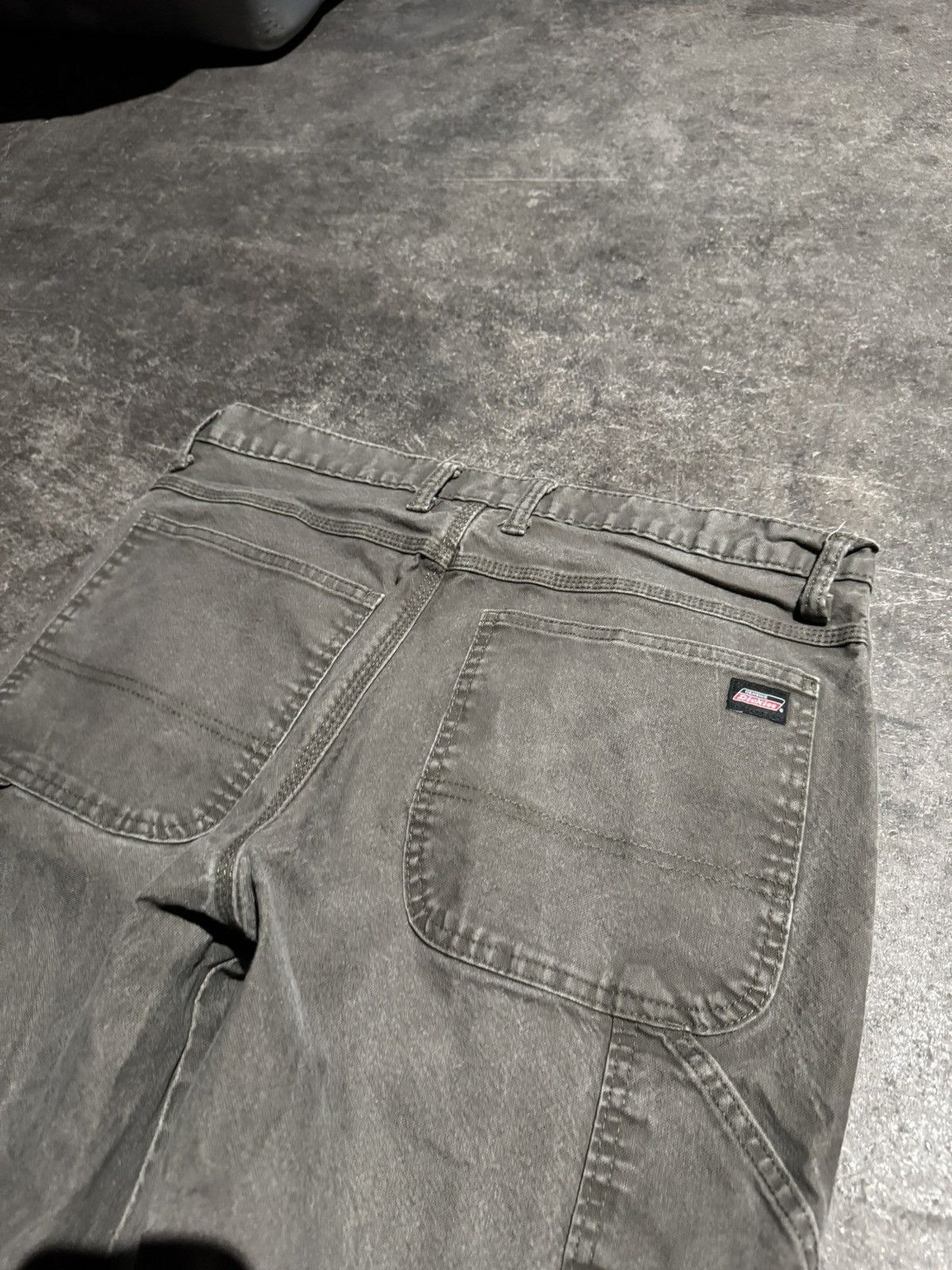 Dickies × Vintage Vintage Dickies Gray Carpenter Work Pants 34x34 Size US 34 / EU 50 - 12 Thumbnail