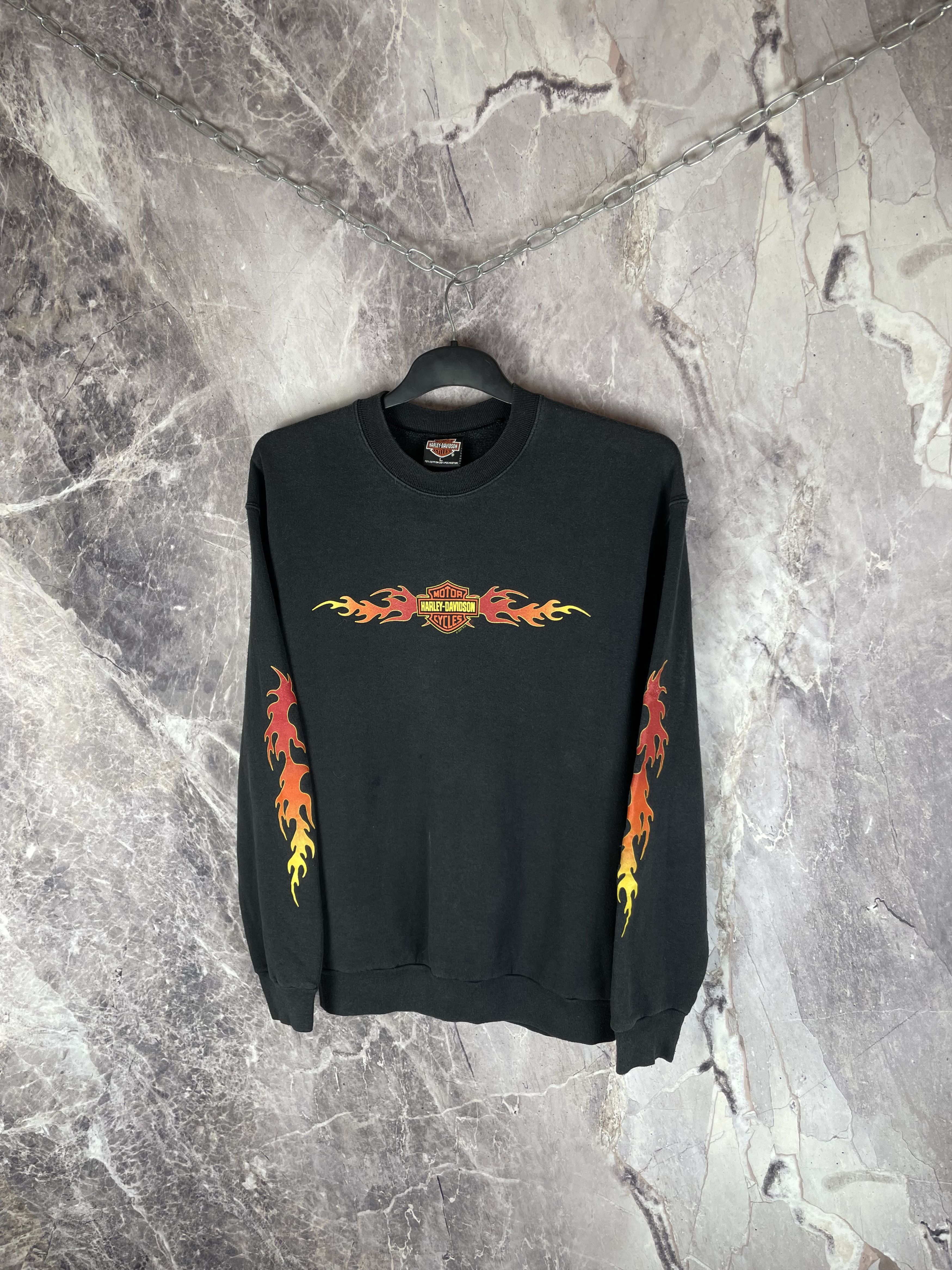 Harley Davidson Vintage Harley Davidson Sweatshirt 2001 Size US L / EU 52-54 / 3 - 2 Thumbnail