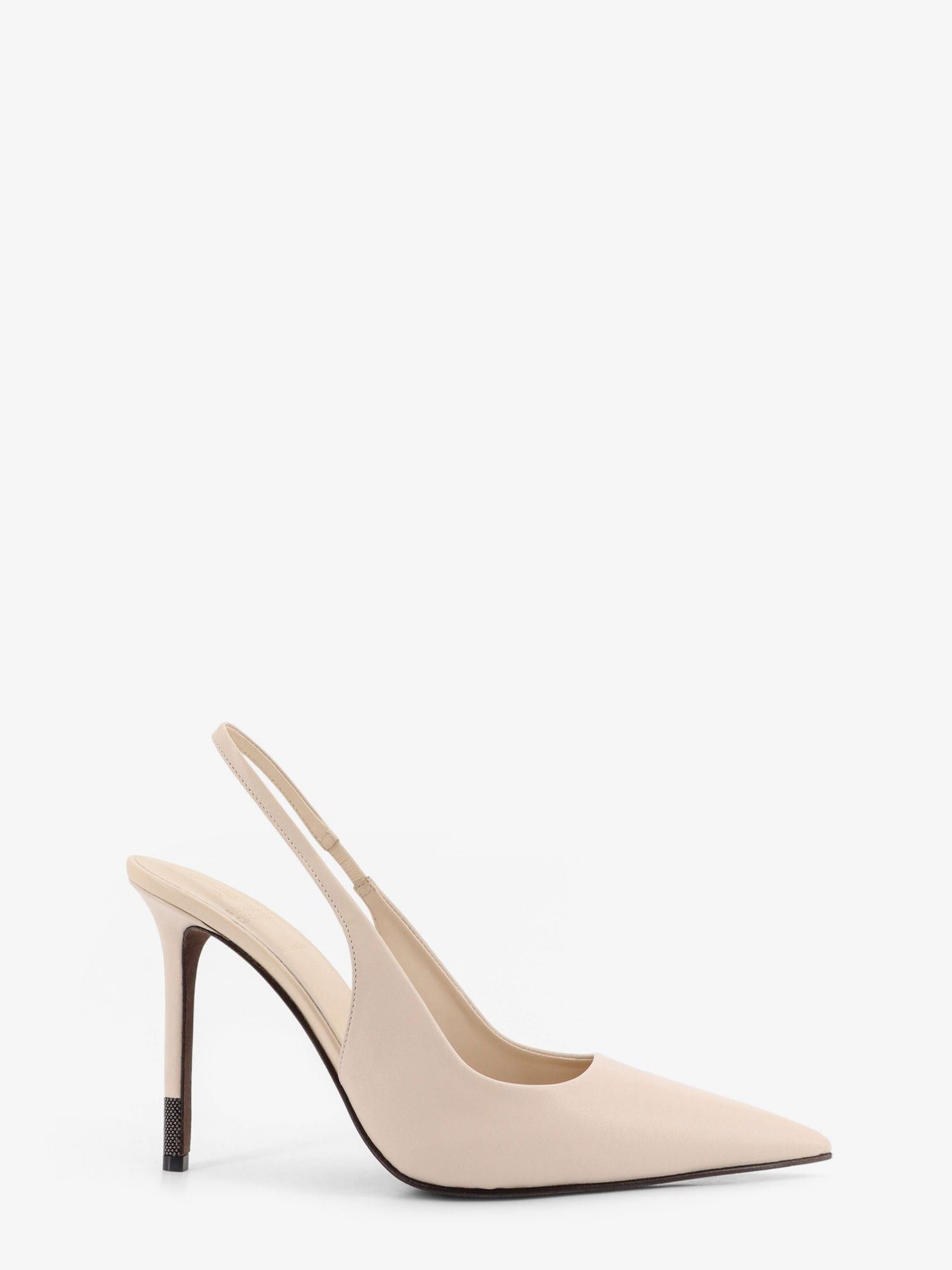 Brunello Cucinelli Brunello Cucinelli Leather pumps with Monili detail on the heel IT 39.5 Women - USA Tariffs Included Size US 9.5 / IT 39.5 - 1 Thumbnail