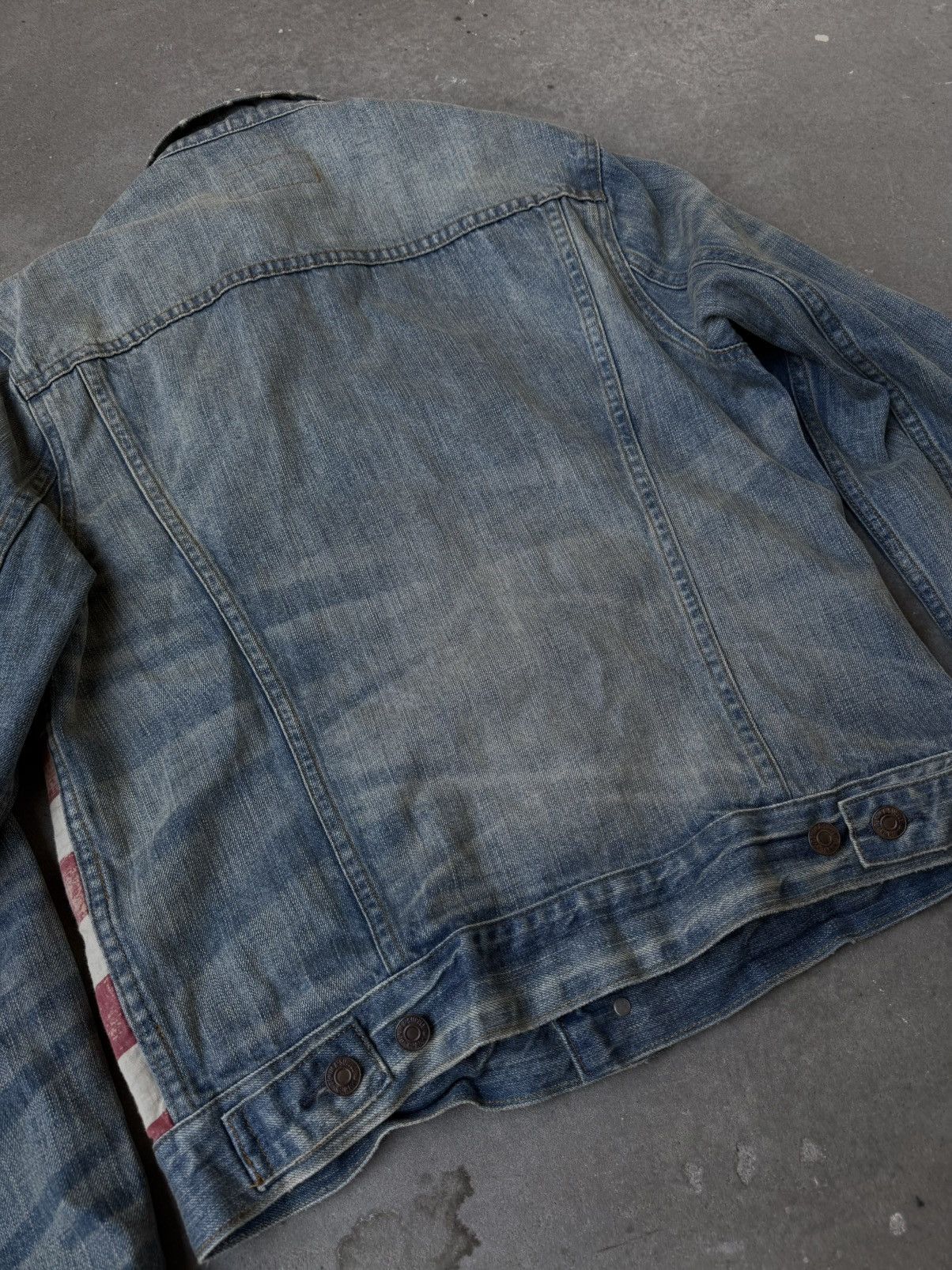 Denim & Supply Ralph Lauren 2000s Denim & Supply Ralph Lauren Flag Denim Jacket Size US M / EU 48-50 / 2 - 11 Thumbnail