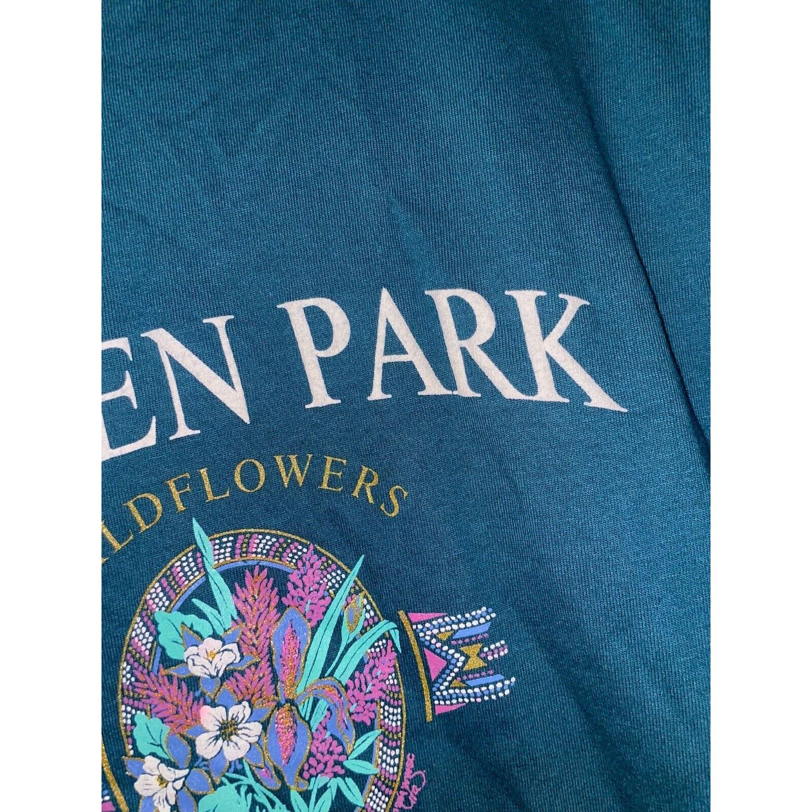 Jerzees Vintage California Wildflowers Shirt Jerzees Tee 90s VTG M Size US M / EU 48-50 / 2 - 5 Thumbnail