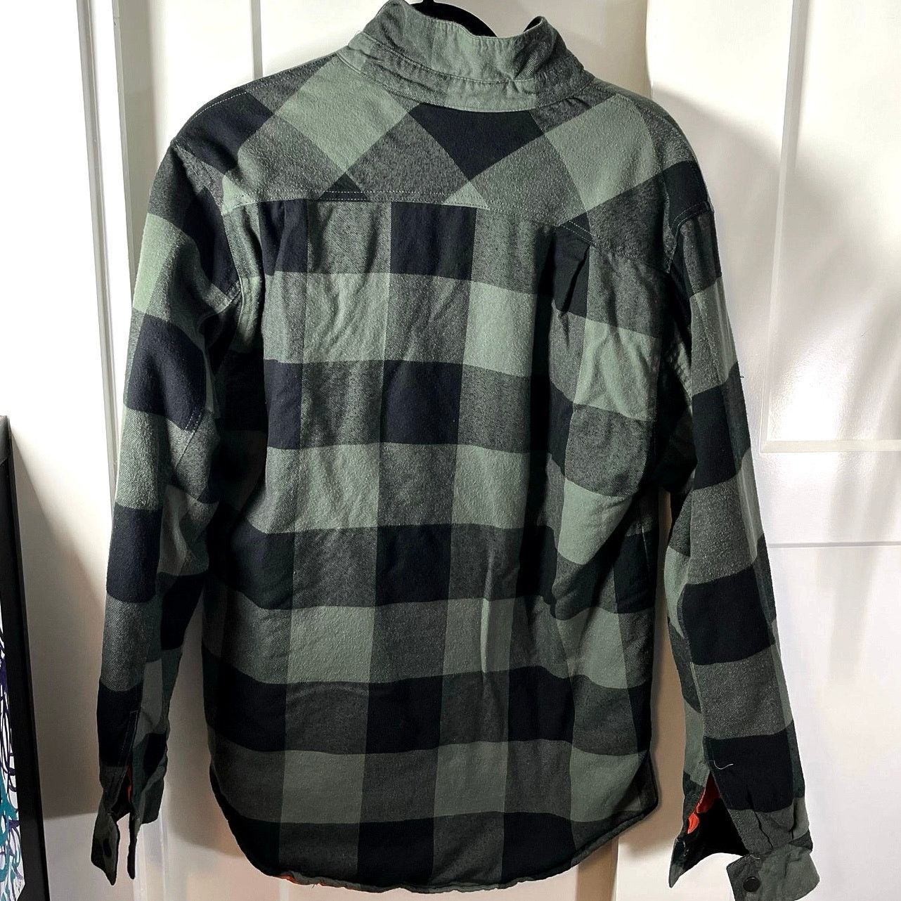 Pacsun PacSun Green Plaid Medium Shacket with Snap Closure Size US M / EU 48-50 / 2 - 2 Thumbnail