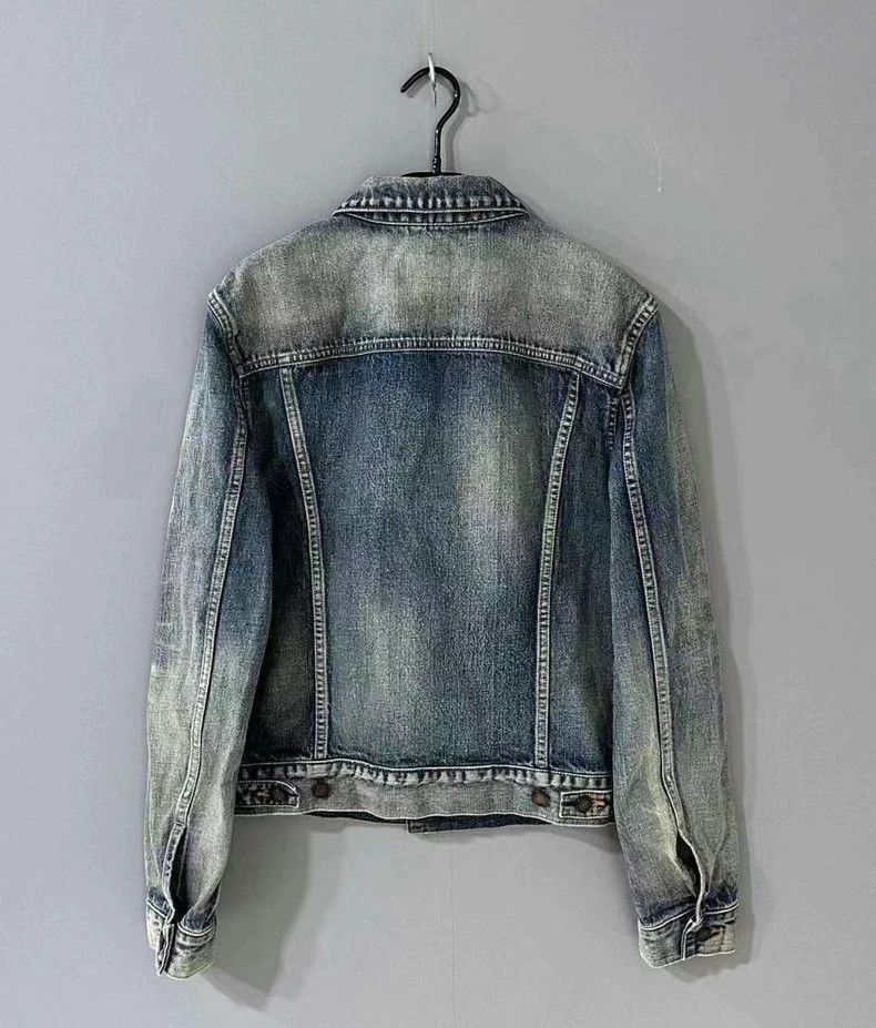 Saint Laurent Paris Saint Laurent Paris Wash and make old denim jacket-2506 Size US M / EU 48-50 / 2 - 3 Thumbnail
