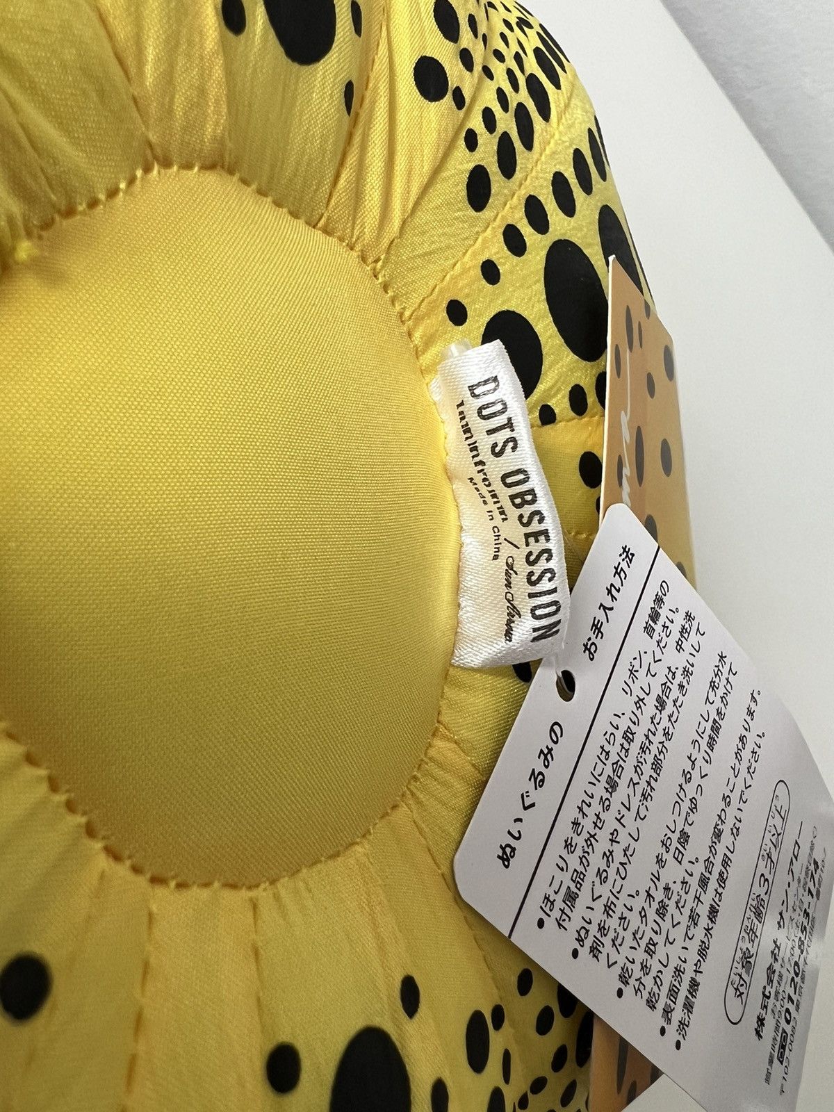 Yayoi Kusama Yayoyi pumpkin Plush Soft sculpture Small Size ONE SIZE - 5 Thumbnail