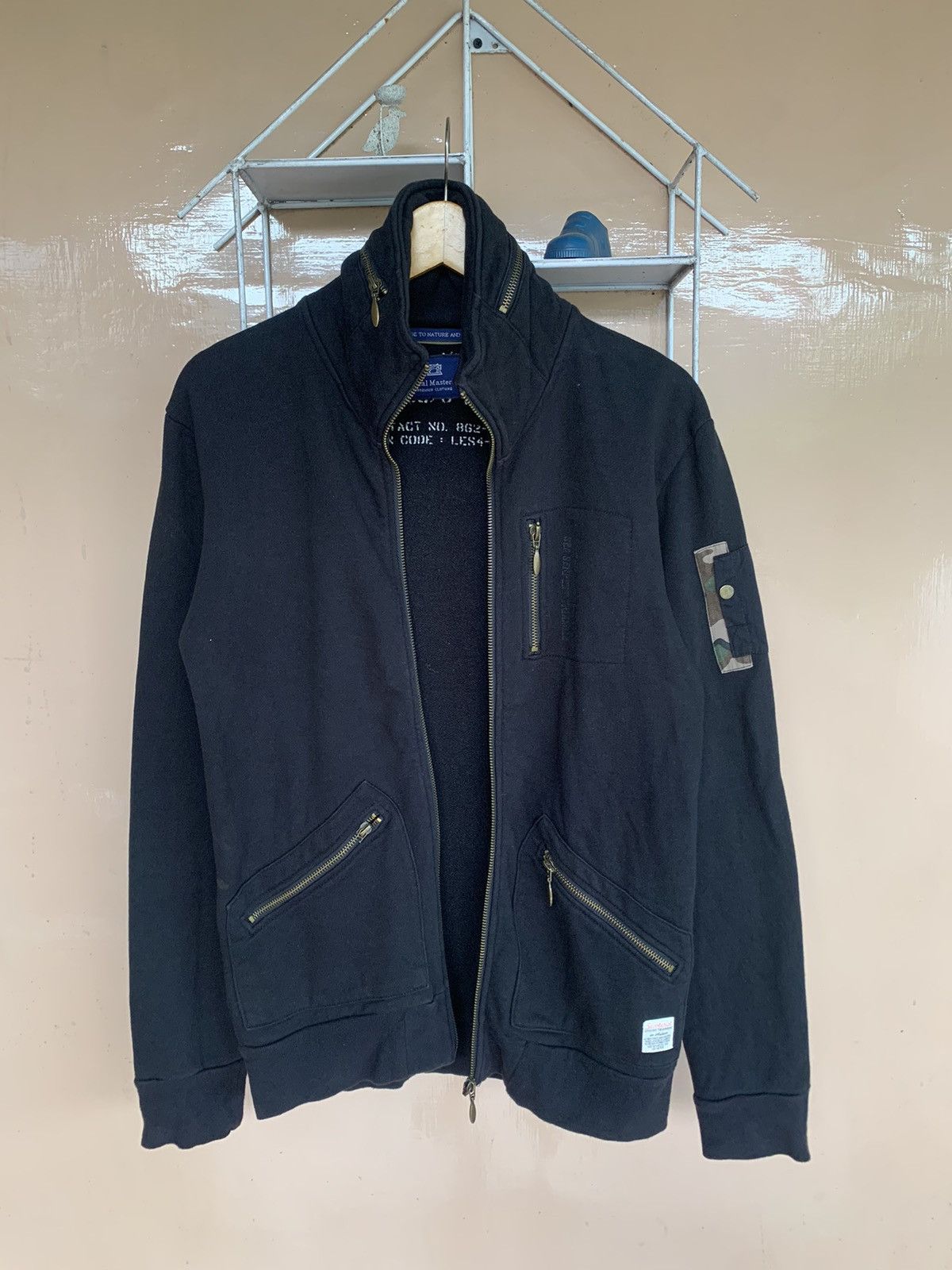 If Six Was Nine 💸BINDINGOFFER💸Japanese sweat jacket multi zipper lgb styled Size US S / EU 44-46 / 1 - 2 Thumbnail